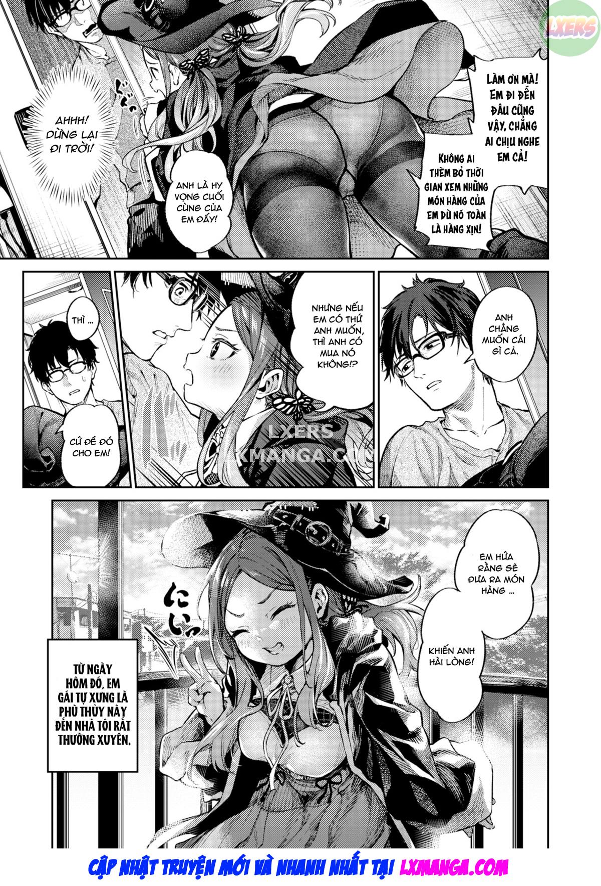 Đọc truyện hentai Phù thủy bán hàng tận nhà - Oneshot