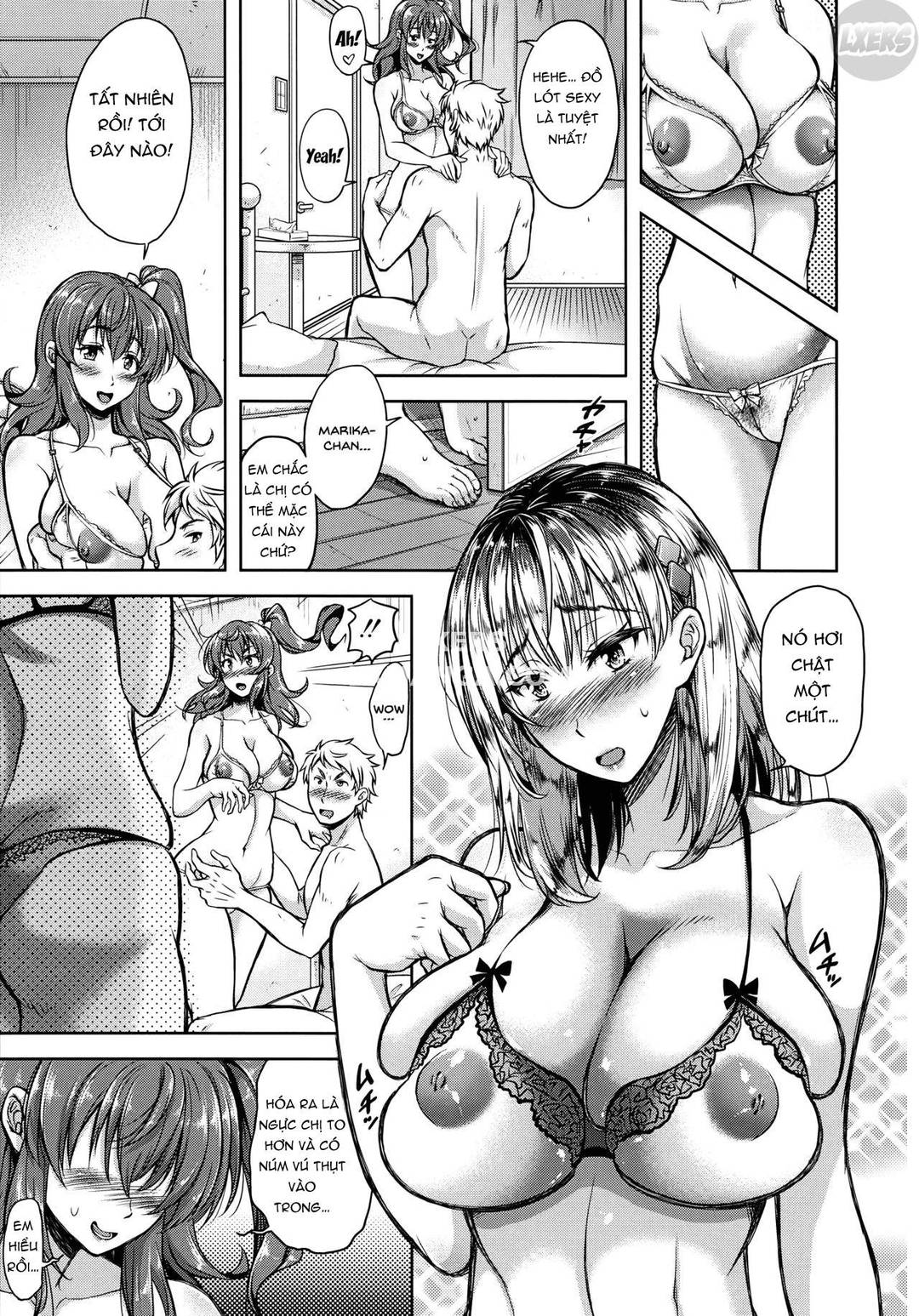 Đọc truyện hentai Khuôn mặt dâm đãng  và thực sự thèm tình - Chap 3