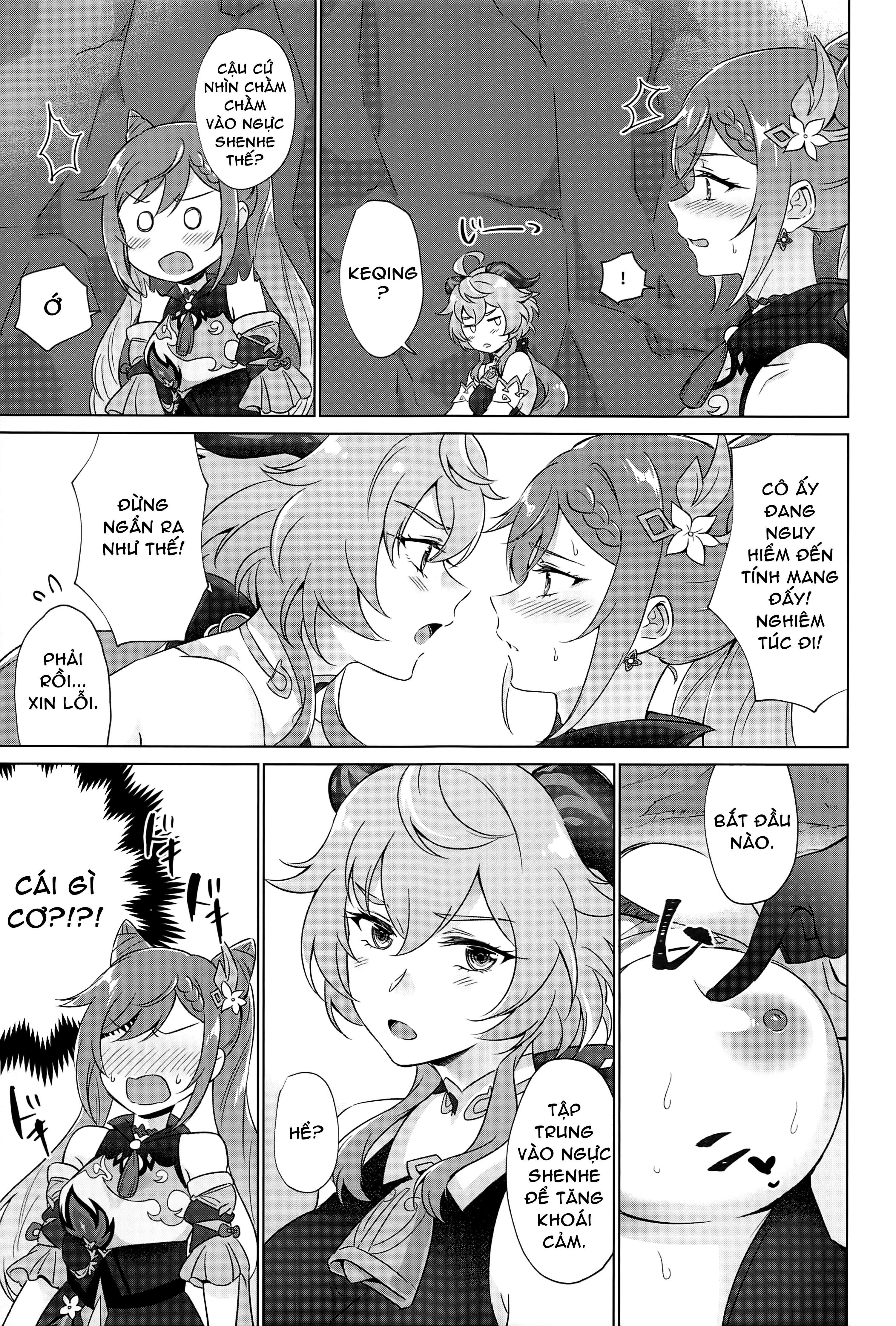 Đọc truyện hentai Nghiệm pháp tình dục kiểu Liyue - Oneshot full