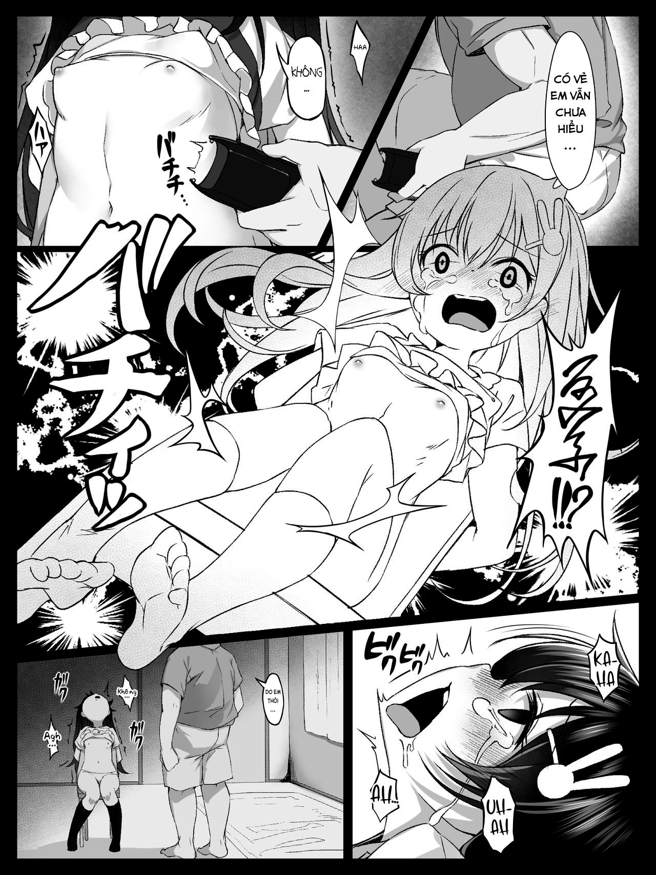 Đọc truyện hentai Tiếng khóc tuyệt vọng của bé loli - Oneshot