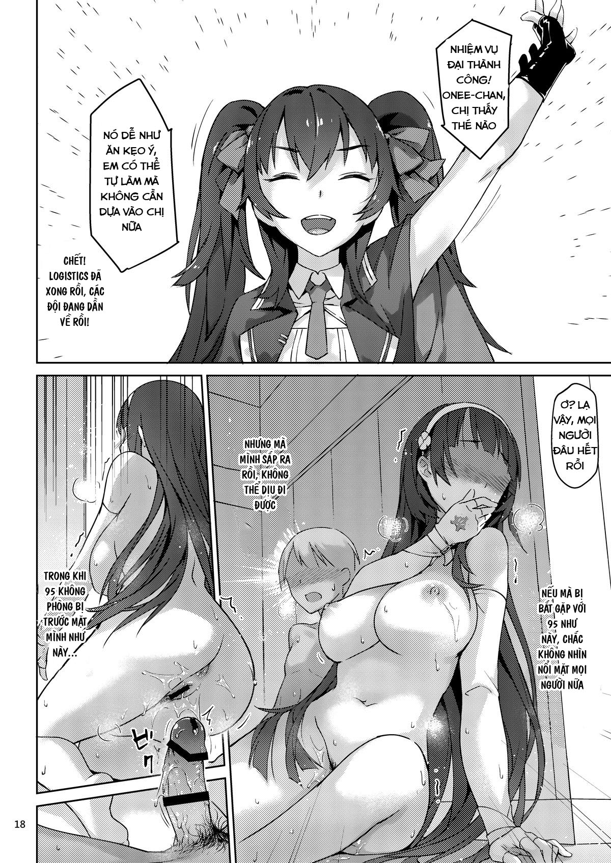 Đọc truyện hentai Type 95 Estrus Secretary (Girls' Frontline) - Oneshot