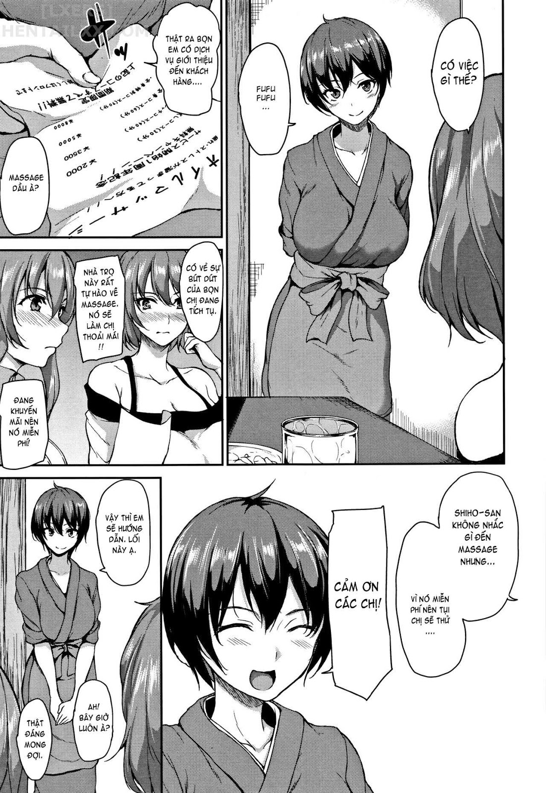 Đọc truyện hentai Yukemuri Harem Monogatari - Chap 3