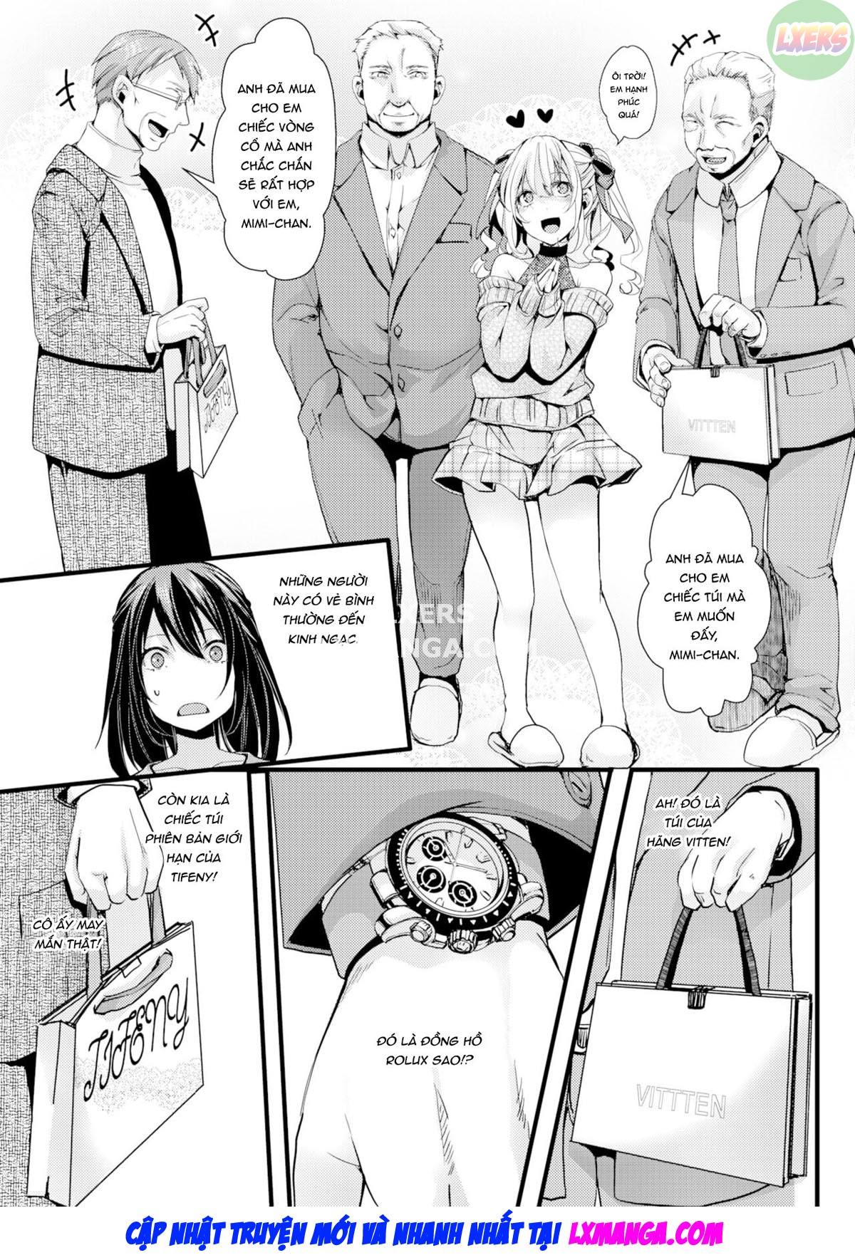 Đọc truyện hentai Sugar Baby nghèo khó và ba ông già - Oneshot