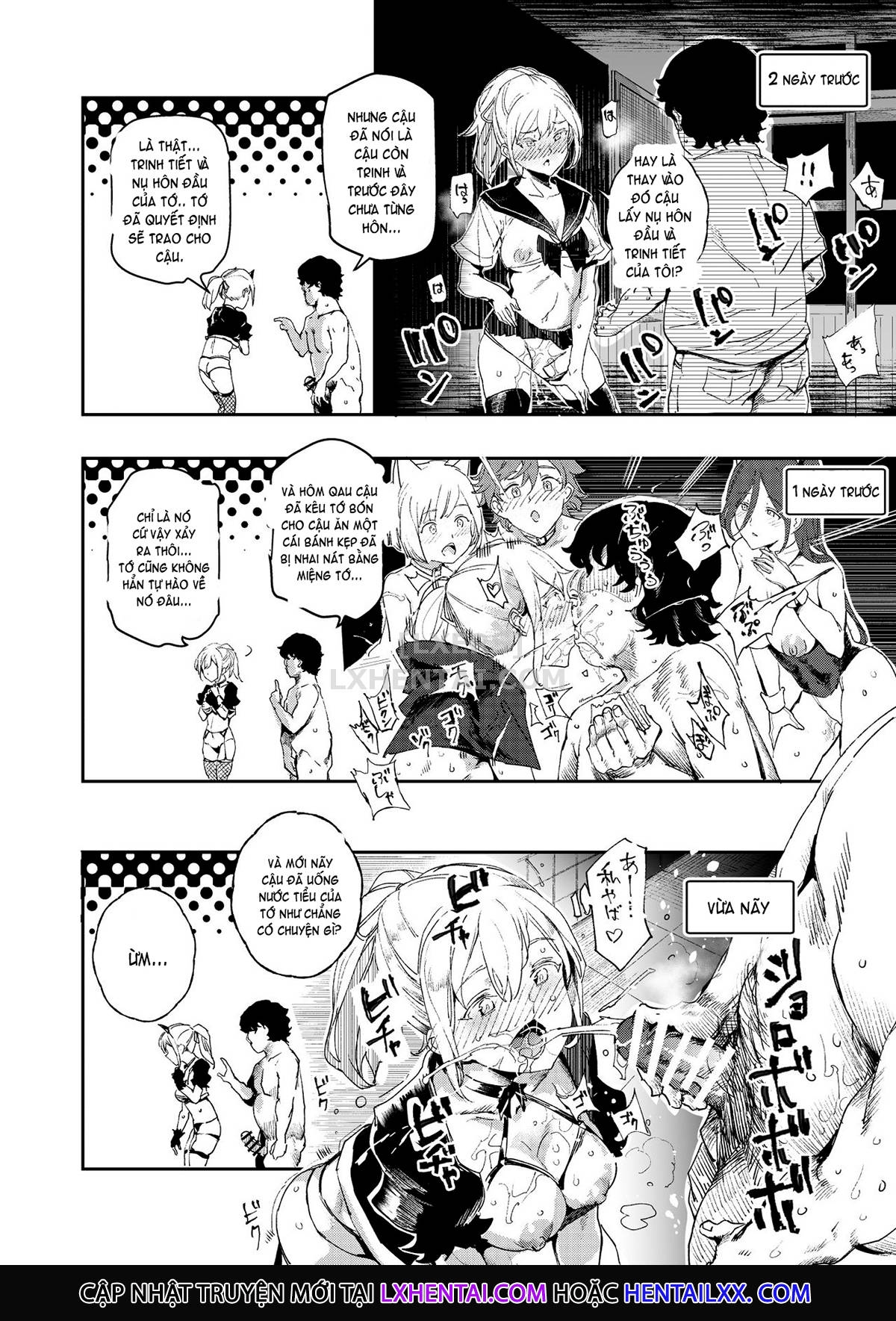 Đọc truyện hentai The Old School Building's Backstage Festival - Chap 3 - Sunday Edition: All Of You Will Be My Meat Urinals Forever