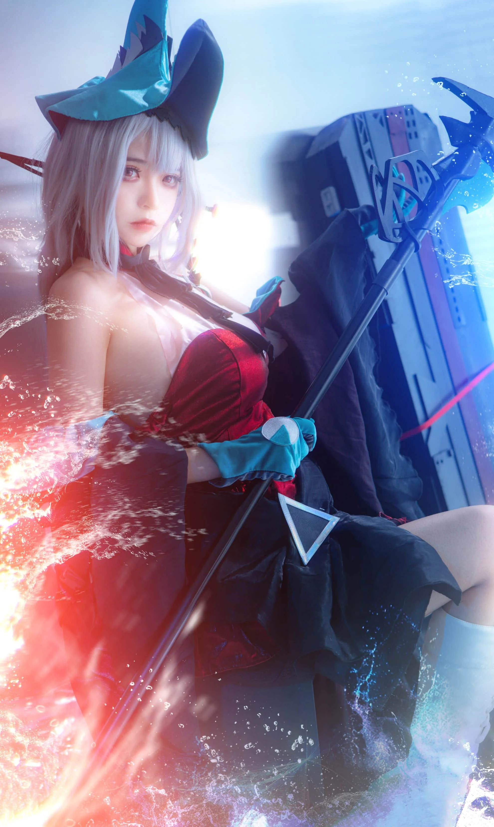 Đọc truyện hentai Tuyển tập Albums siêu phẩm Cosplay - Chap 849 - Crazy Cat SS - Arknights Skadi