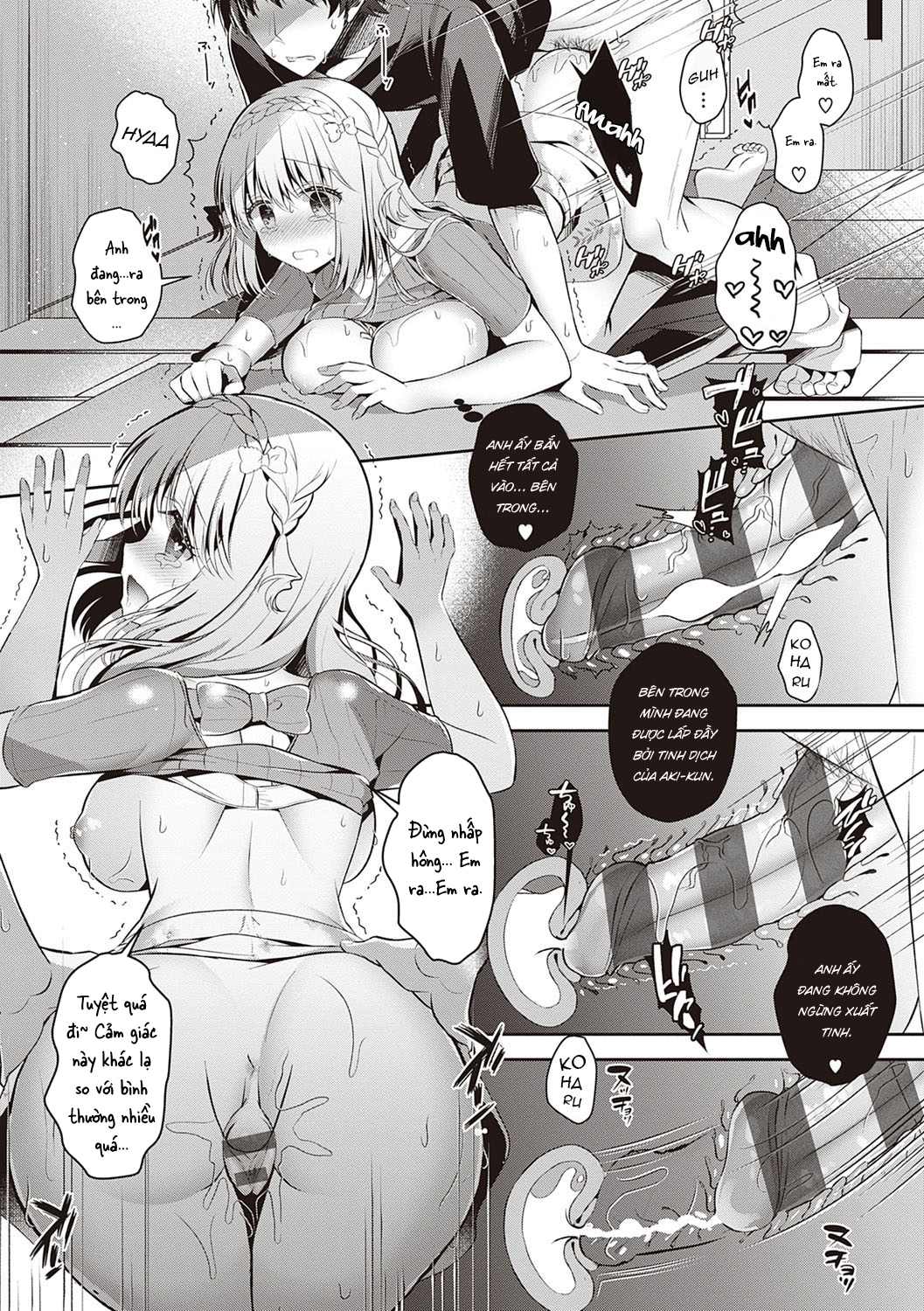 Đọc truyện hentai Osananajimi de Koibito no Kanojo to Shitai Koto Zenbu - Chap 4