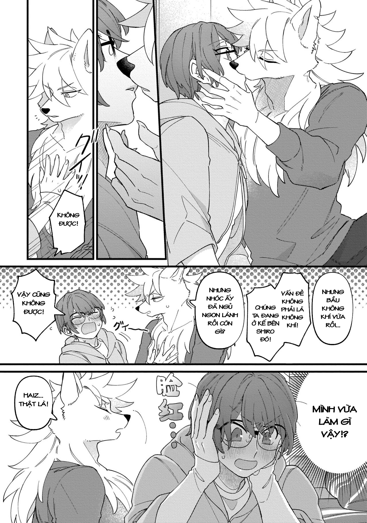 Đọc truyện hentai Trở thành gia đình với thú nhân - Chương 3