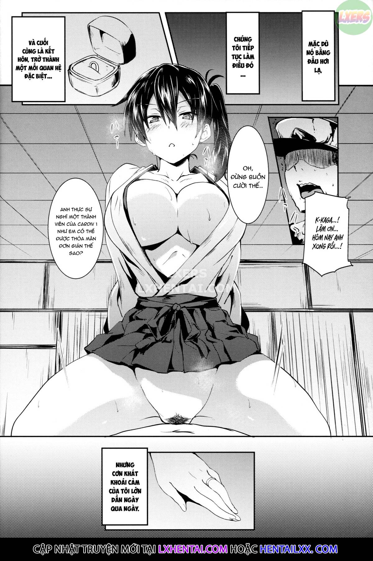 Đọc truyện hentai Kaga Sakuseiroku - Oneshot