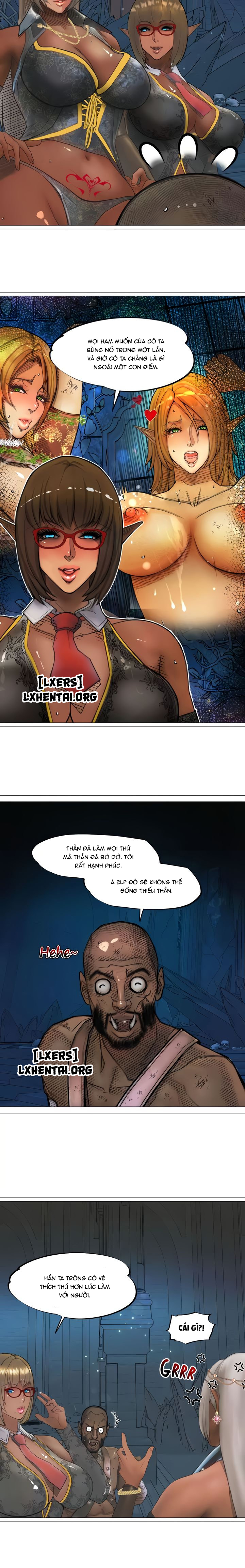 Đọc truyện hentai Nữ Hoàng Dark Elf Và Nô Lệ Orc - Chap 27