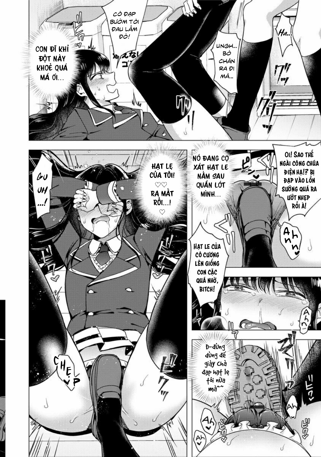 Đọc truyện hentai Trừng phạt con nhỏ phách lối bằng con cá chà bặc - Oneshot