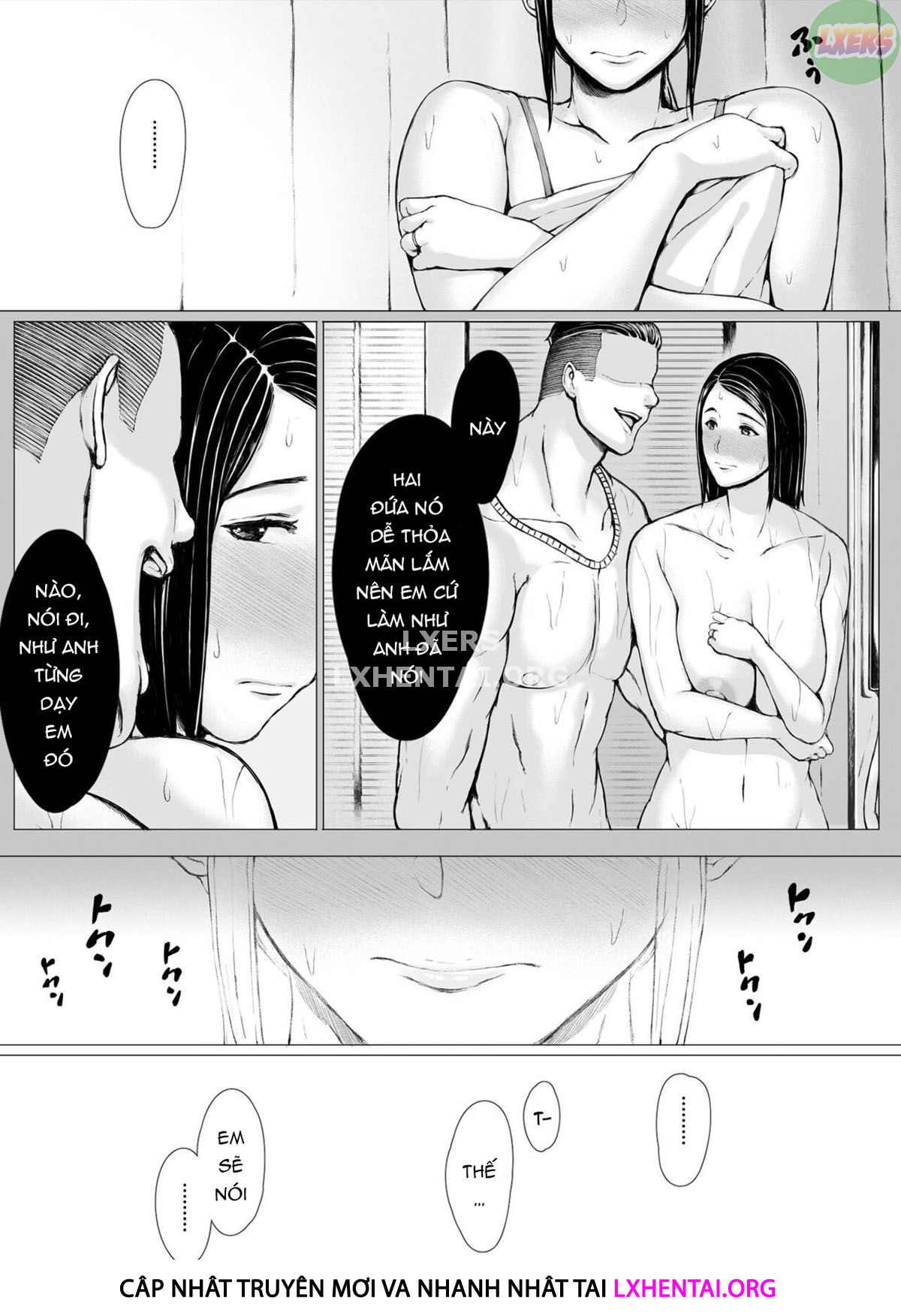 Đọc truyện hentai Hahagui Ottori Okaasan ga Toshishita Yarichin ni Nerawareru Toki - Chap 3A