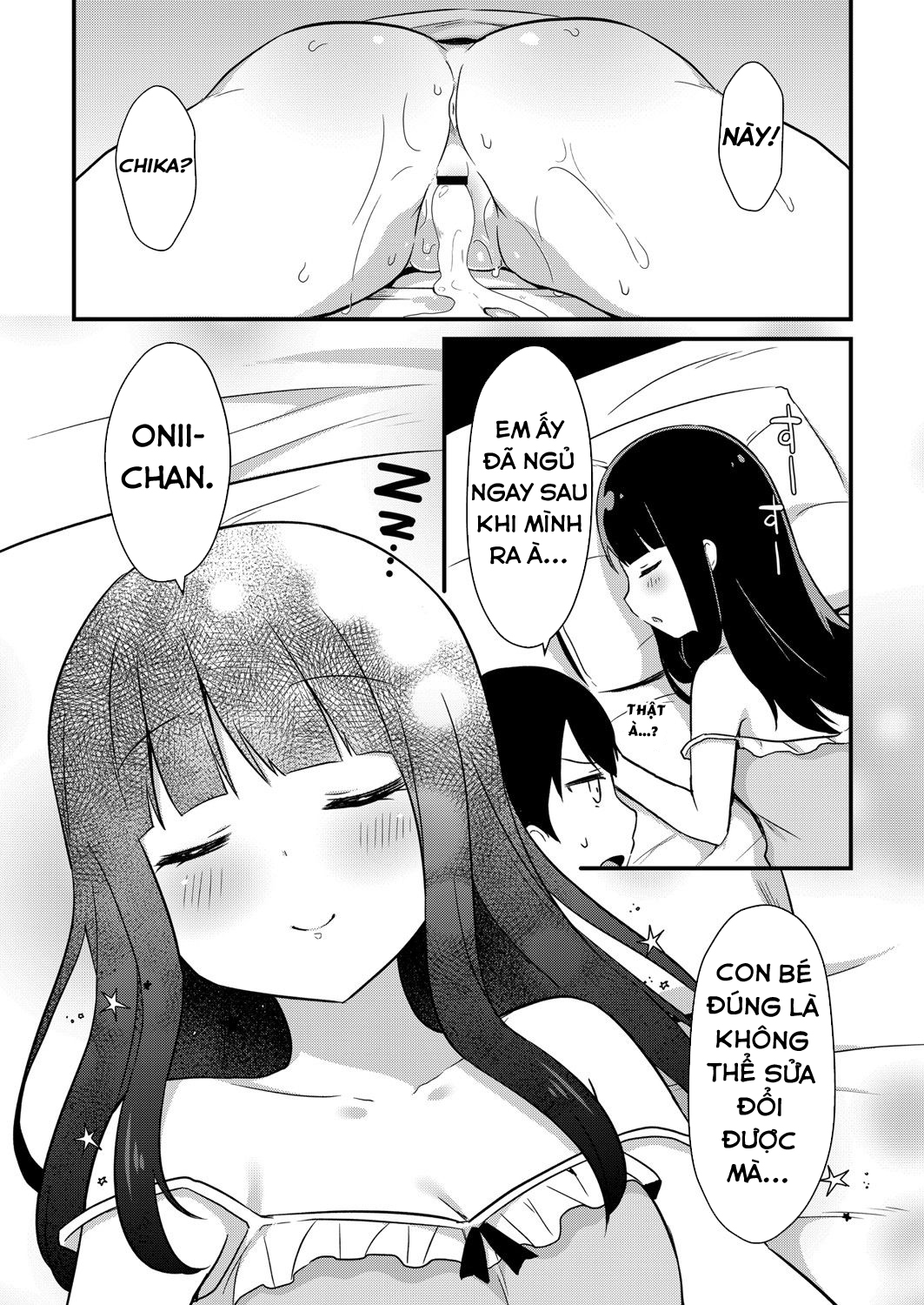 Đọc truyện hentai Sự cám dỗ của em gái nhỏ tôi - Chap 2: Chika và Onii-chan!