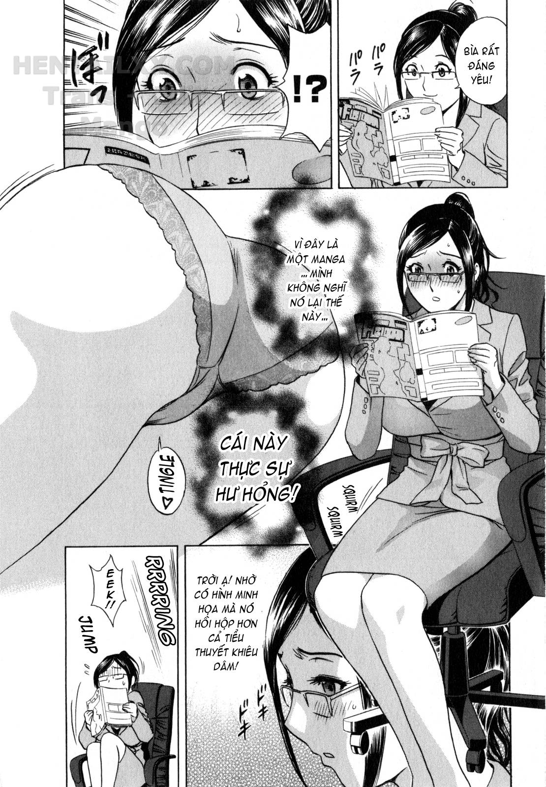 Đọc truyện hentai Life With Married Women Just Like A Manga - Chap 11