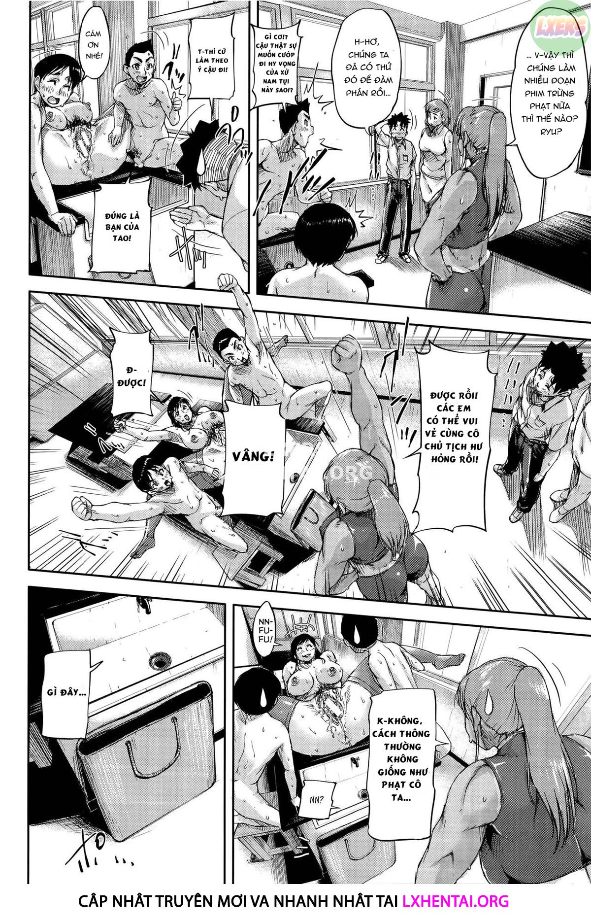 Đọc truyện hentai Jokyoushi Chitai Tousatsuroku - Chap 4