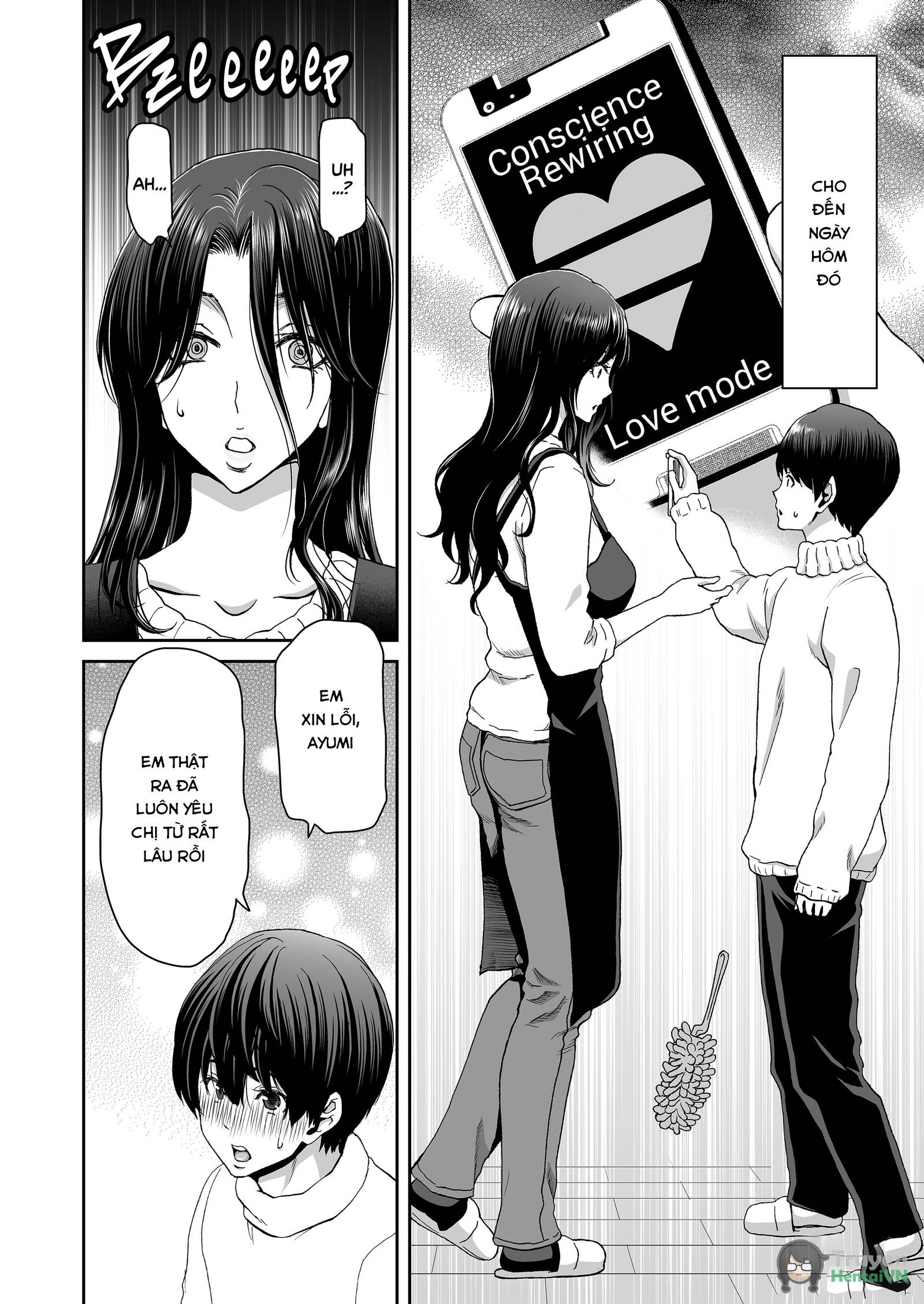 Đọc truyện hentai Lý do vợ tôi buộc tóc đuôi ngựa - Chap 1