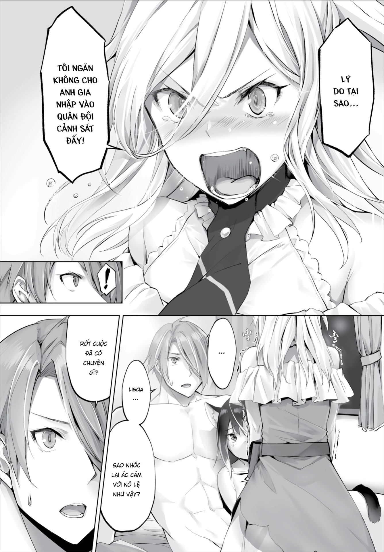 Đọc truyện hentai Nô lệ tai mèo - Chap 7(YURI!!!)