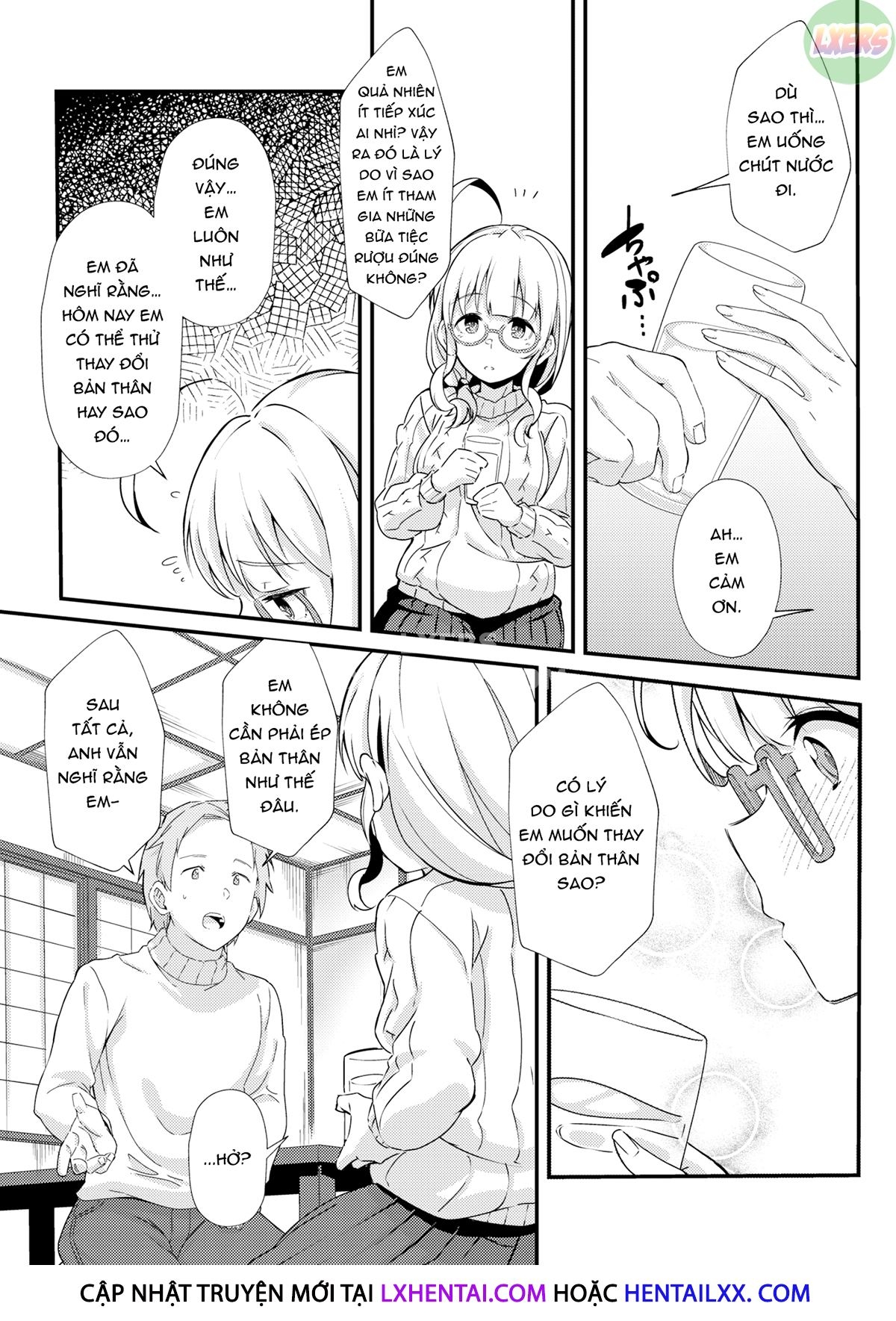 Đọc truyện hentai Sau cuộc nhậu - Oneshot