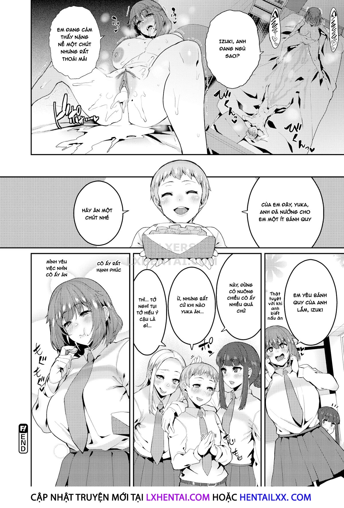 Đọc truyện hentai Tanoshi Sakushu No o jikan - Chap 2 - I Love That Youre a Glutton
