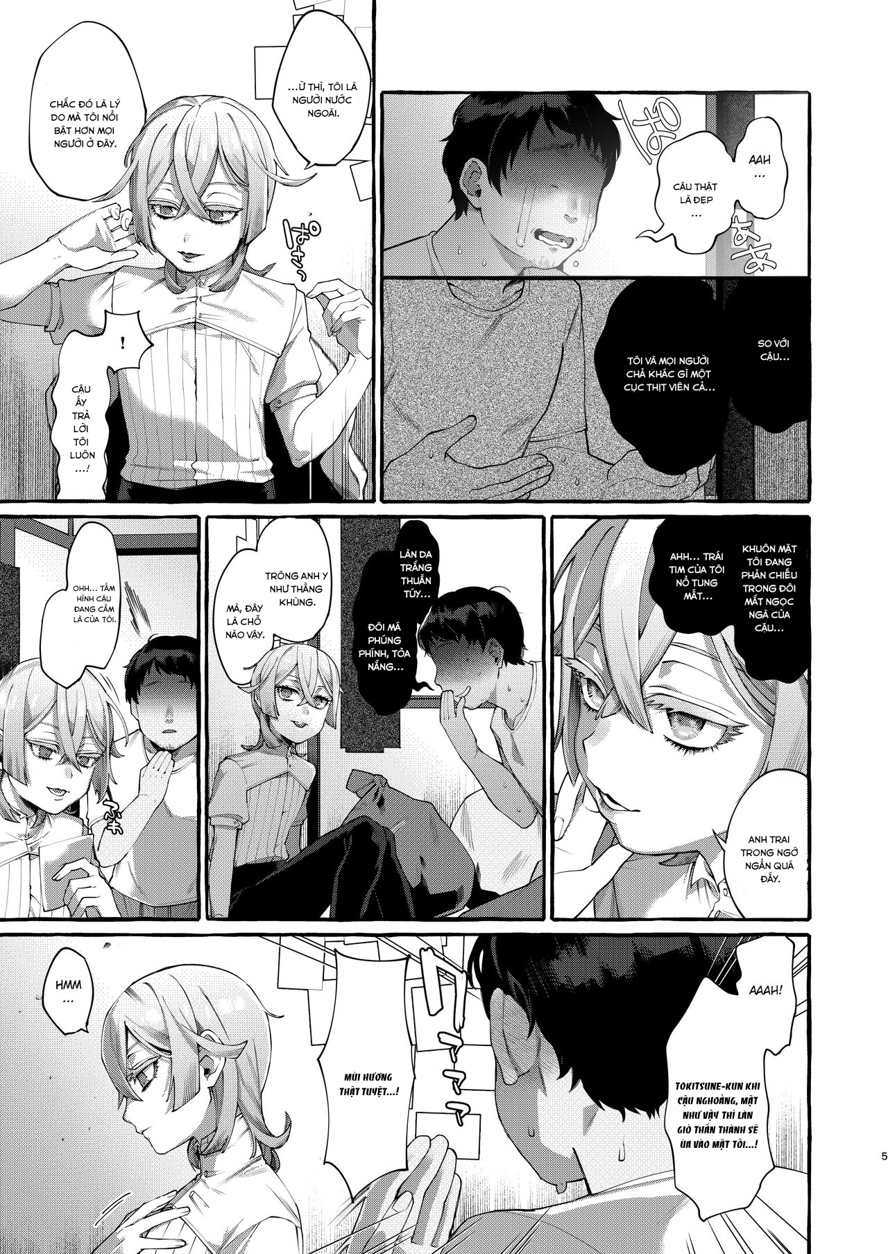 Đọc truyện hentai Kare wa Boku no Kami-sama de aru - Oneshot