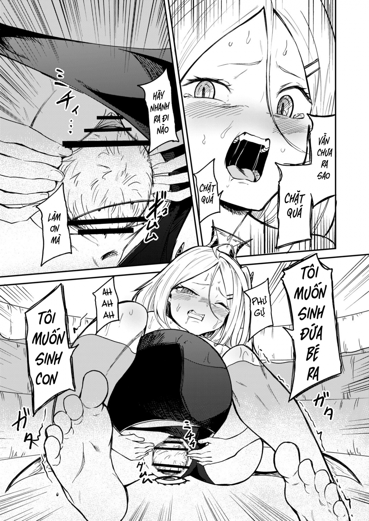 Đọc truyện hentai Lấp đầy trong bụng - Oneshot.