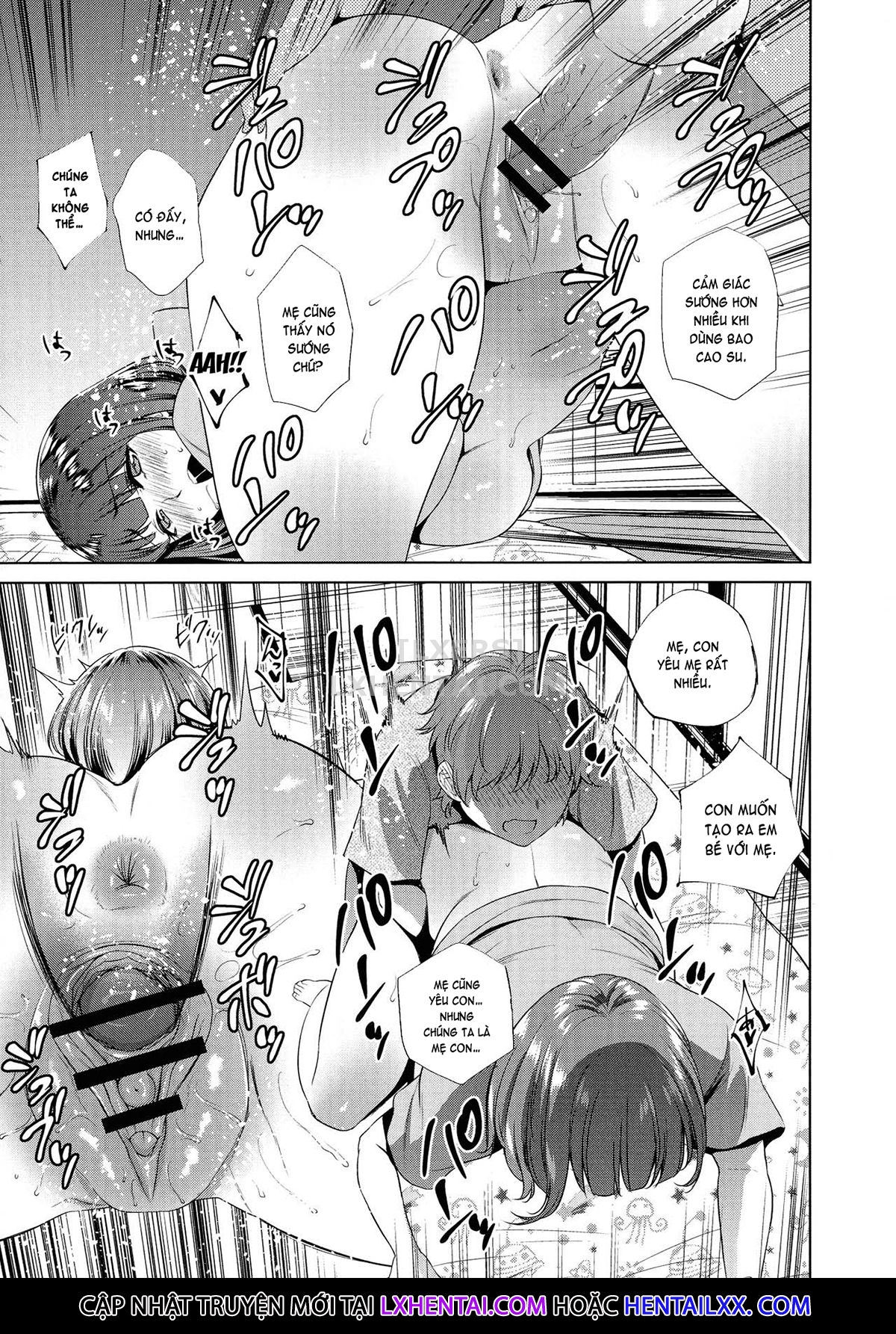 Đọc truyện hentai The Day I Connected With Mom - Chap 2