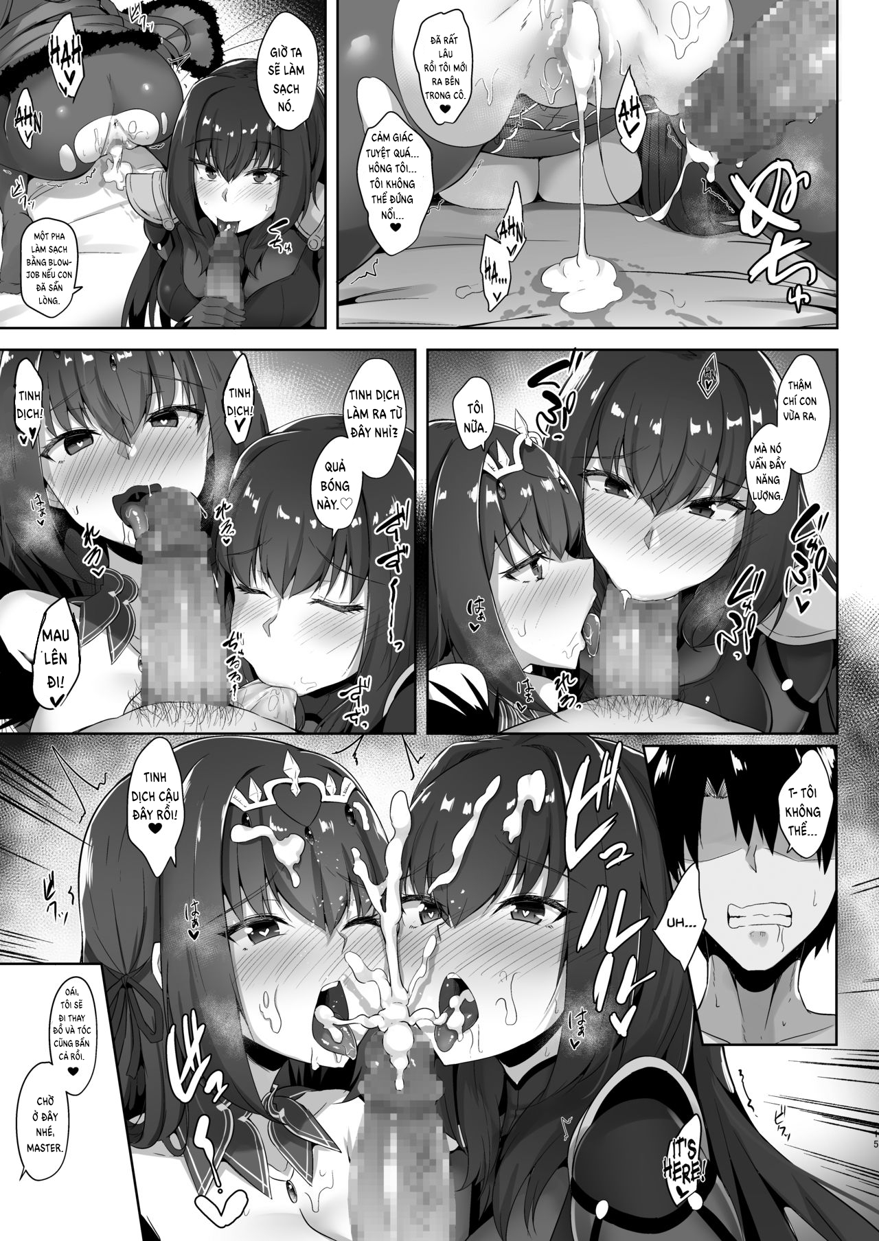 Đọc truyện hentai Scathach Shishou to Skadi-sama wa Ai ga Hoshii - Chap 2 [Gudao x Skadi x Scathach]