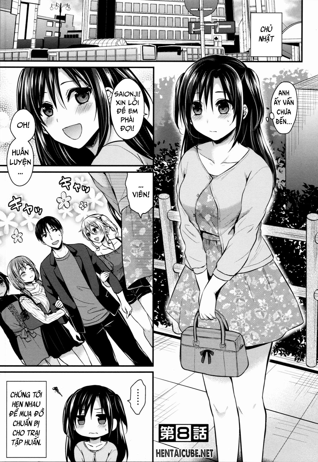Đọc truyện hentai Joshi Rikujoubu Harem Training - Chap 8