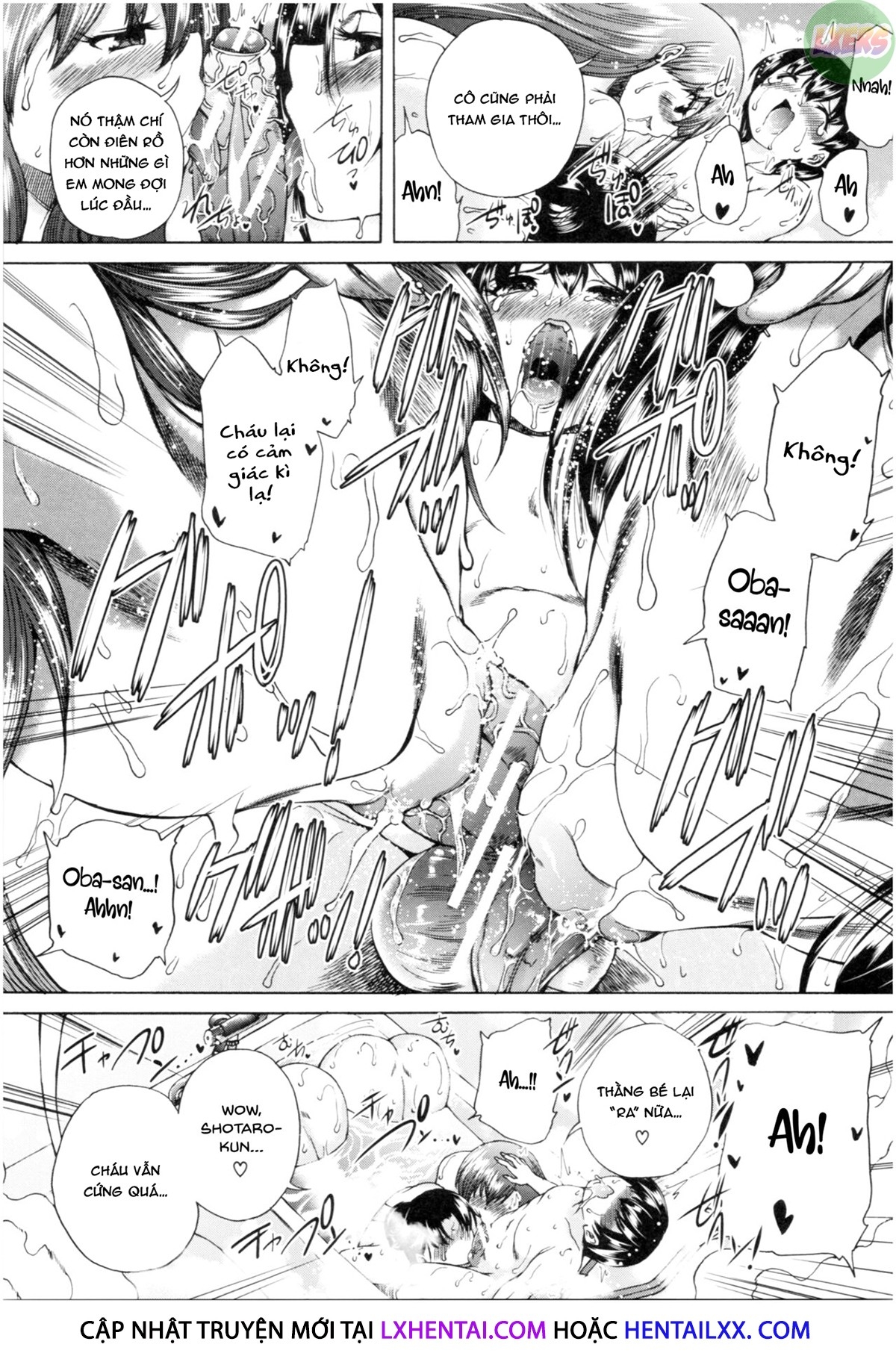 Đọc truyện hentai Oba-Shota Harem - Chap 1