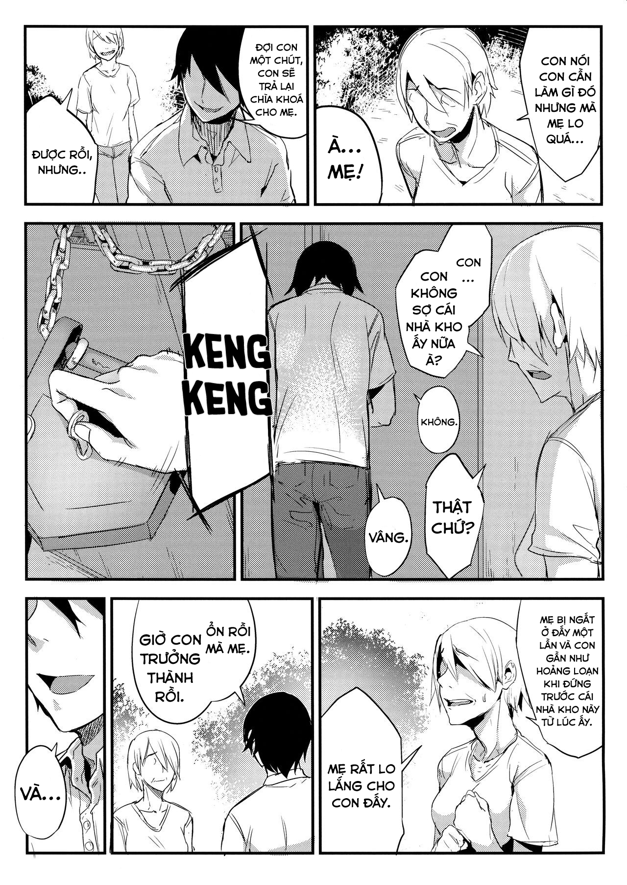 Đọc truyện hentai Nền Trắng Kí Ức - Chap 4 - Kết thúc vòng lặp - Bad Ending