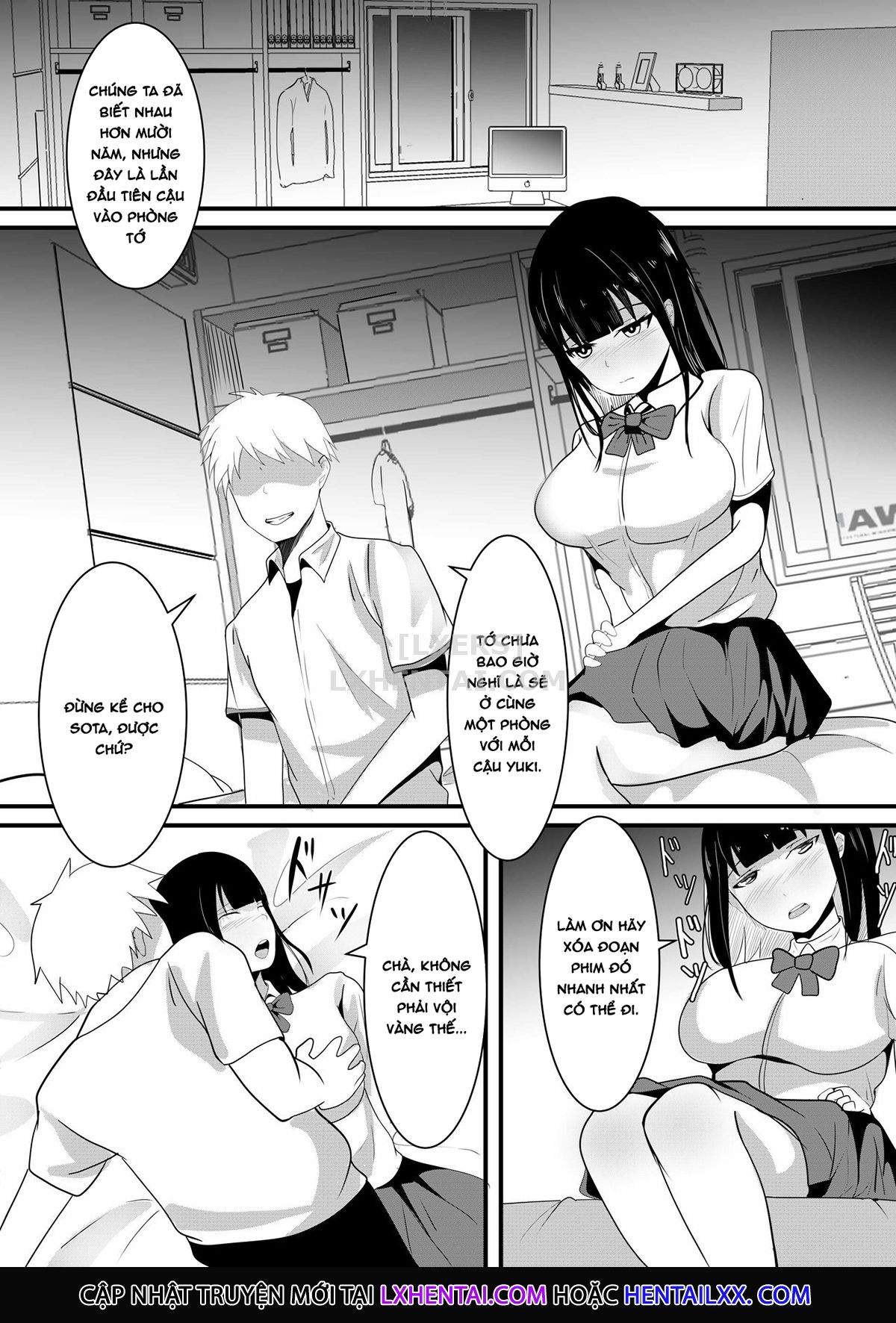 Đọc truyện hentai Tousatsu Douga de Kyouhaku sarete Boku no Shinyuu ni Nando mo Okasareru Kanojo - Oneshot
