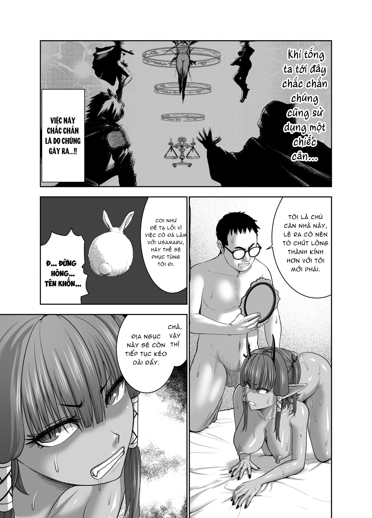 Đọc truyện hentai Chúa quỷ không thể về nhà do bản chất cân bằng của mình. - Chap 2