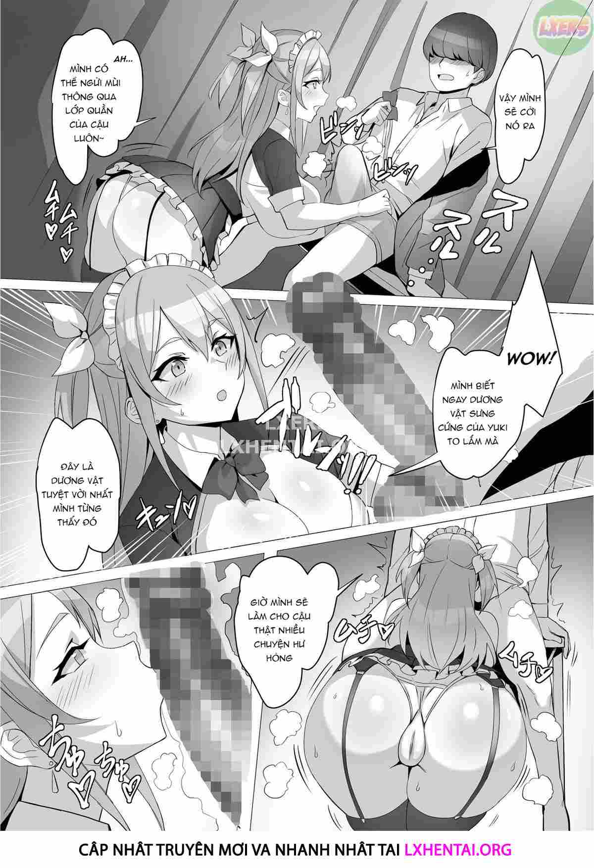 Đọc truyện hentai I Saved A Gal, Then I Think I Reincarnated Into Another World And My Life As A Riajuu Began! - Oneshot