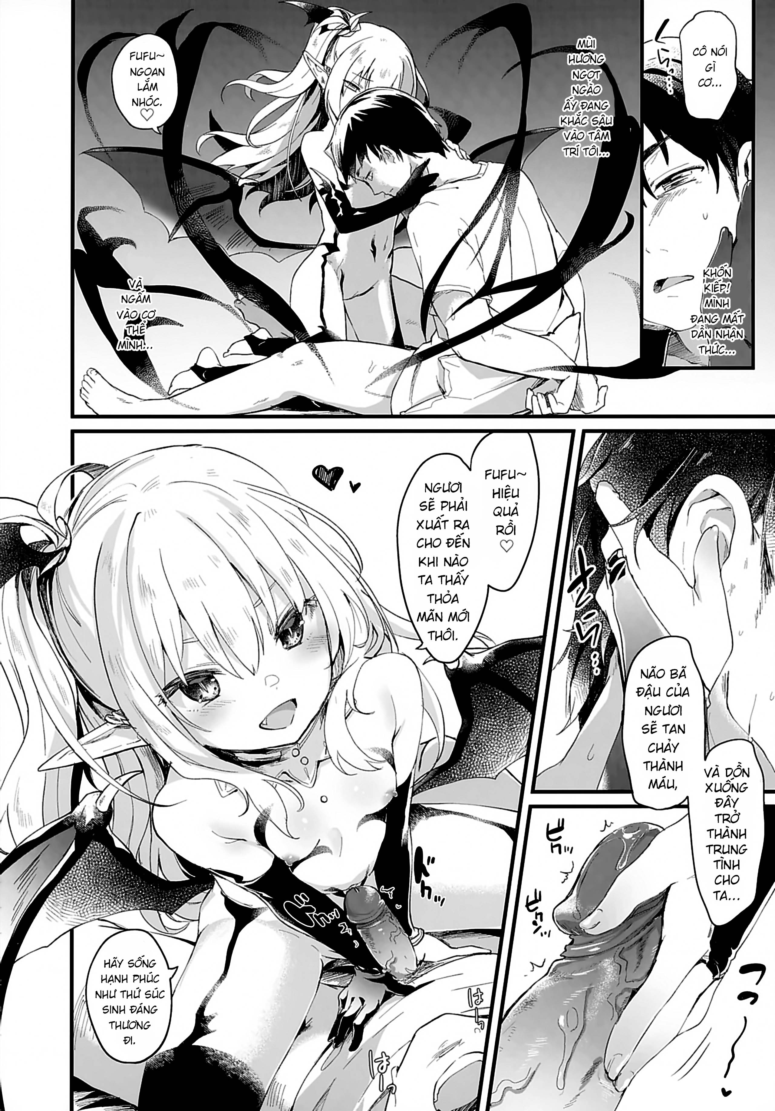 Đọc truyện hentai Boku wa Chiisana Succubus no Shimobe [Uncen] - Chap 1