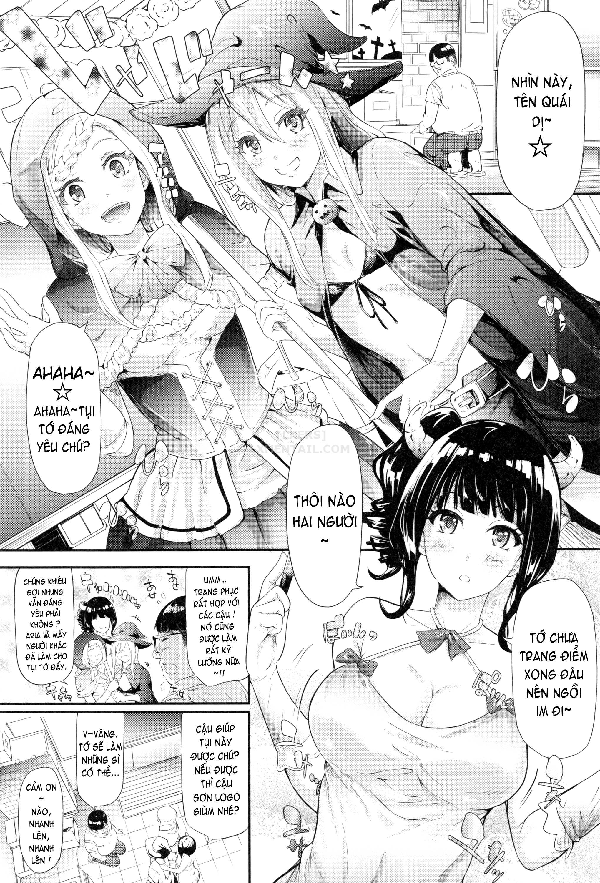 Đọc truyện hentai Gal Tomo Harem - Chap 4 - [END]