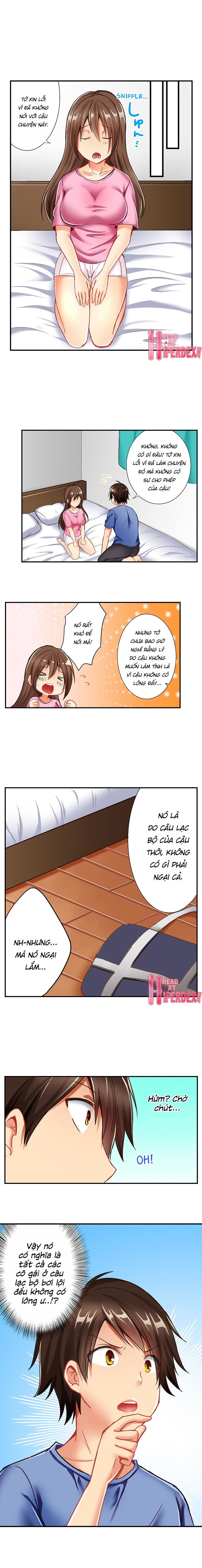 Đọc truyện hentai 80% Các cô gái ở câu lạc bộ bơi lội không có lông - Ch .3