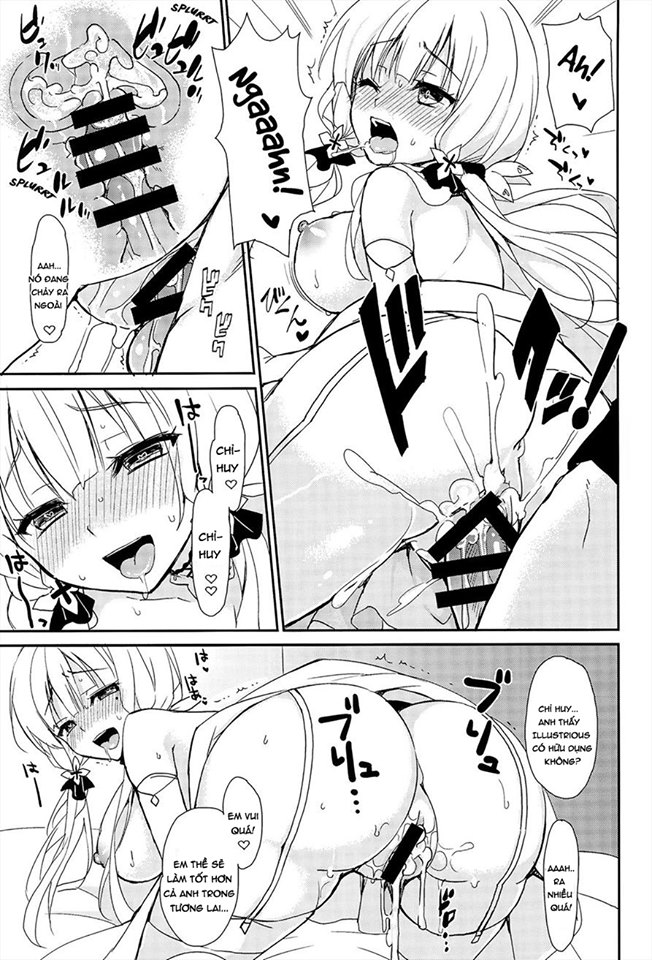 Đọc truyện hentai Junai Illustrious (Azur Lane) - Oneshot