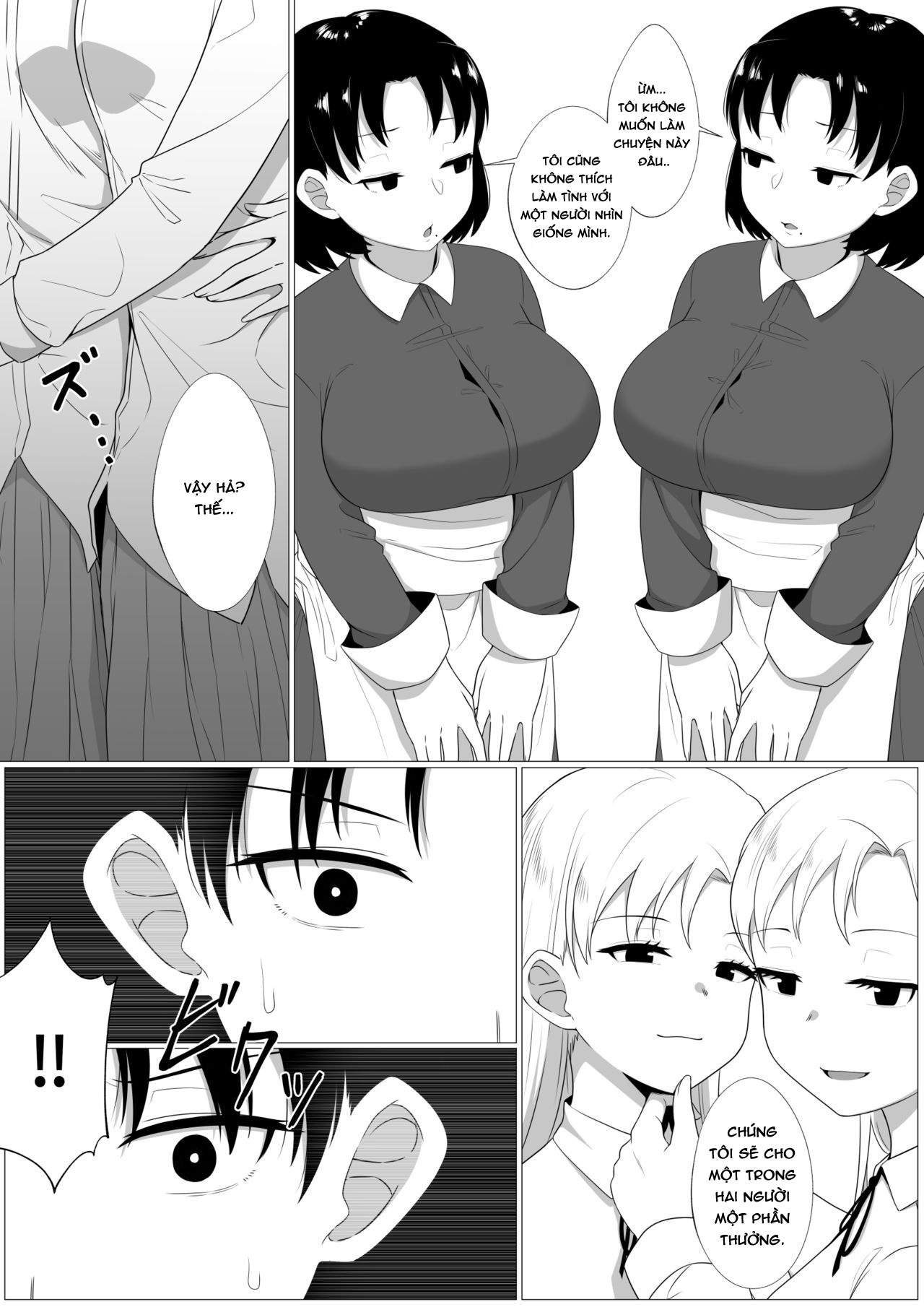 Đọc truyện hentai Nhân Bản - Chap 3