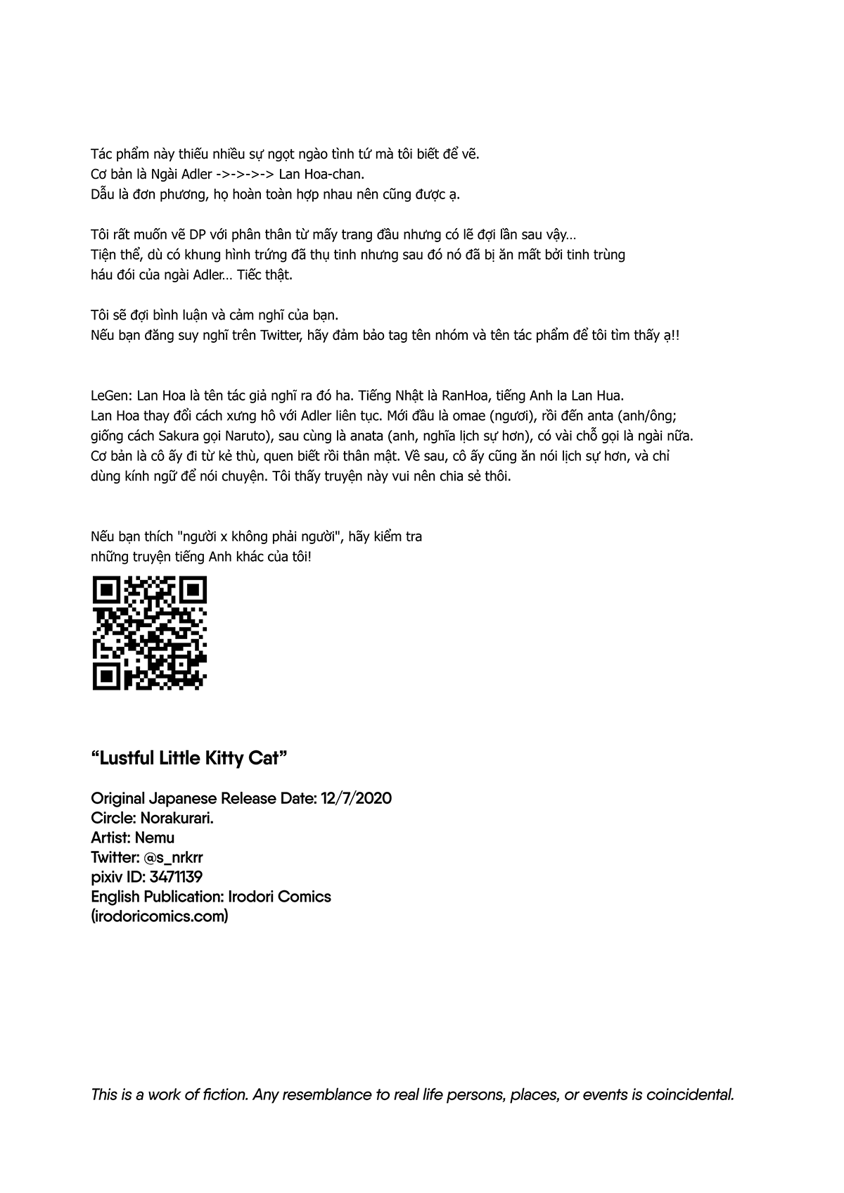 Đọc truyện hentai Trò dâm cùng mèo cái (nguyên tác) - Oneshot