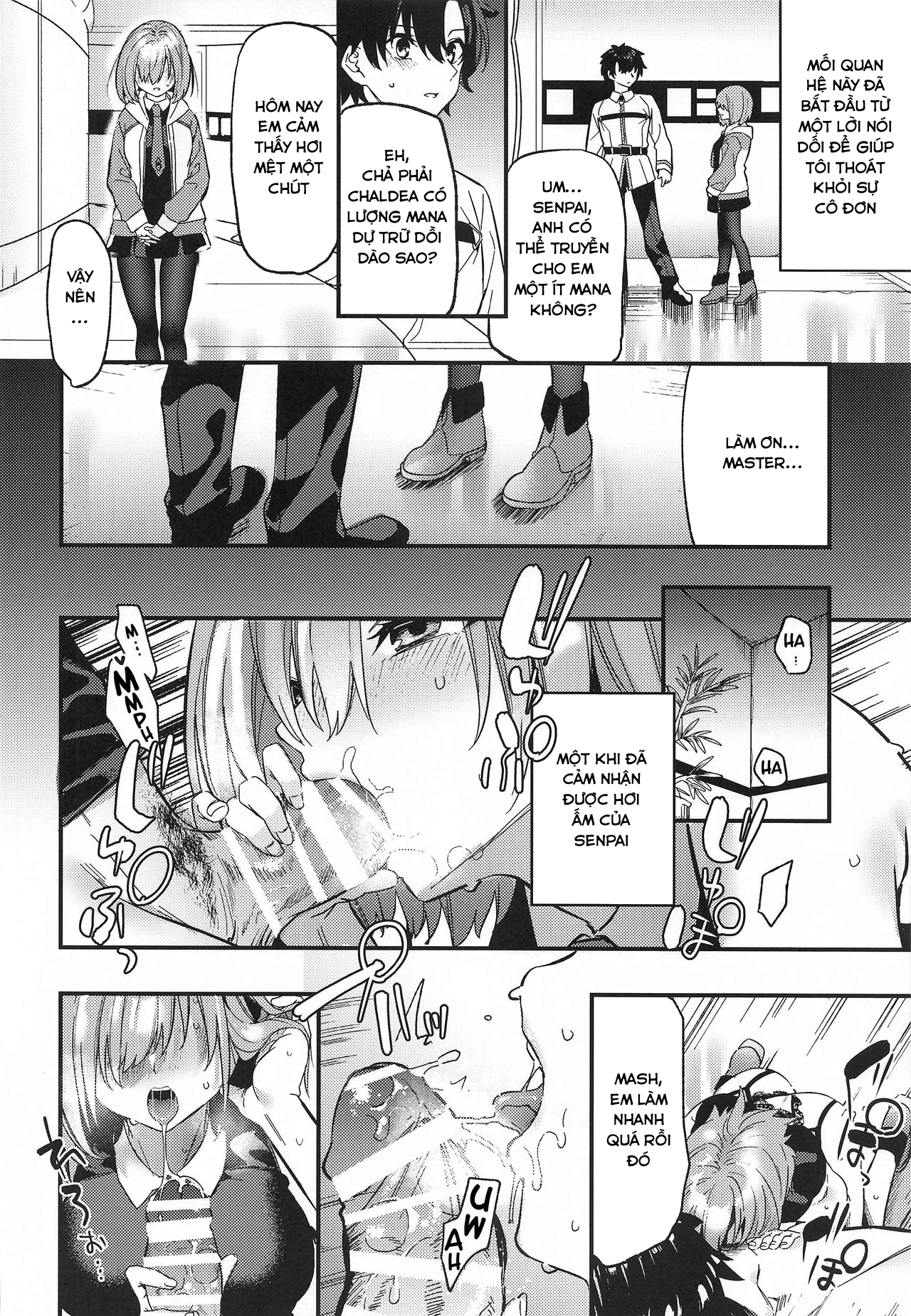 Đọc truyện hentai Kinyoubi wa Ai ni Yuki Mash ( Fate Grand Order) - Oneshot