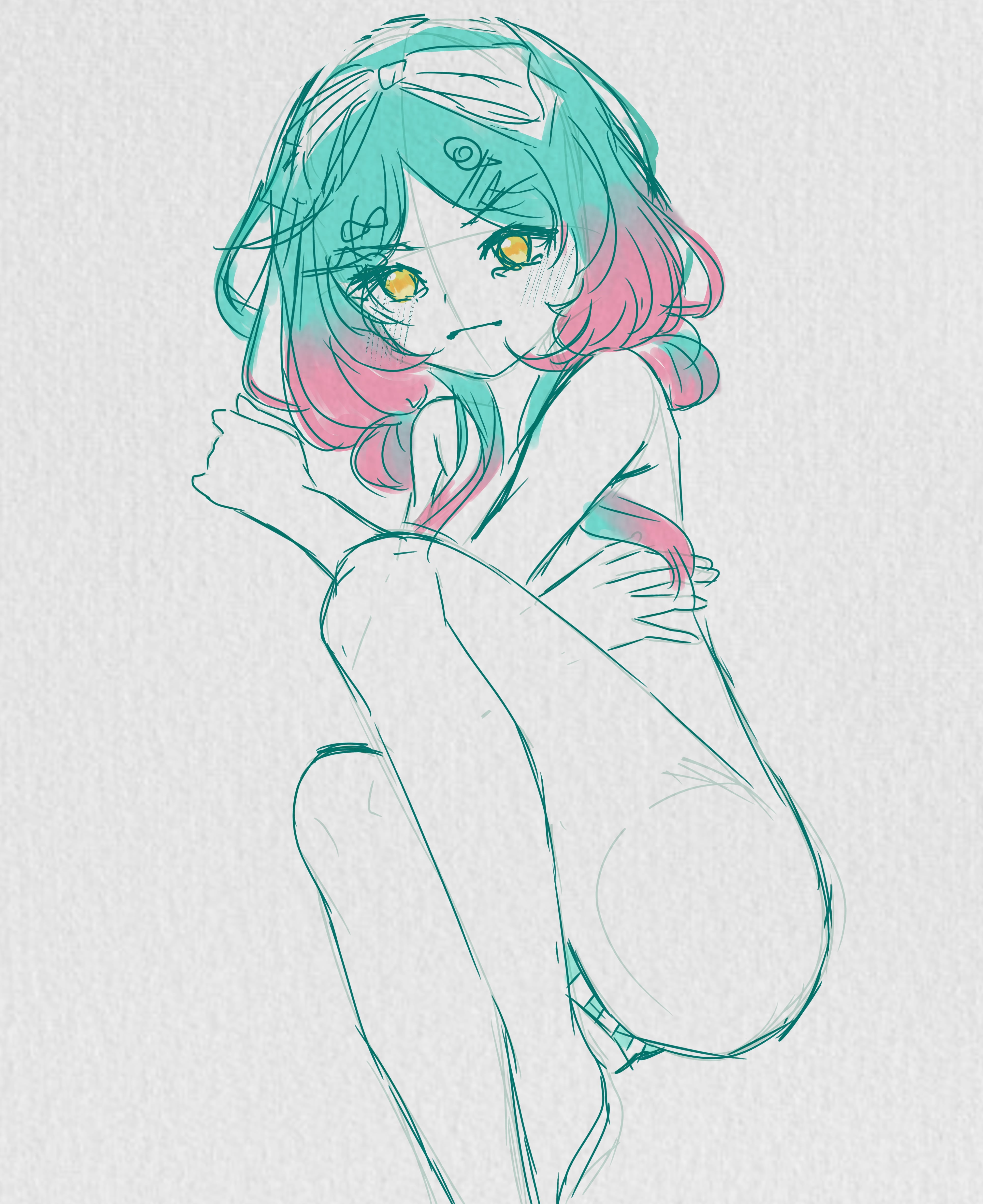 Đọc truyện hentai Tôi vẽ vtuber của bạn - Phác thảo