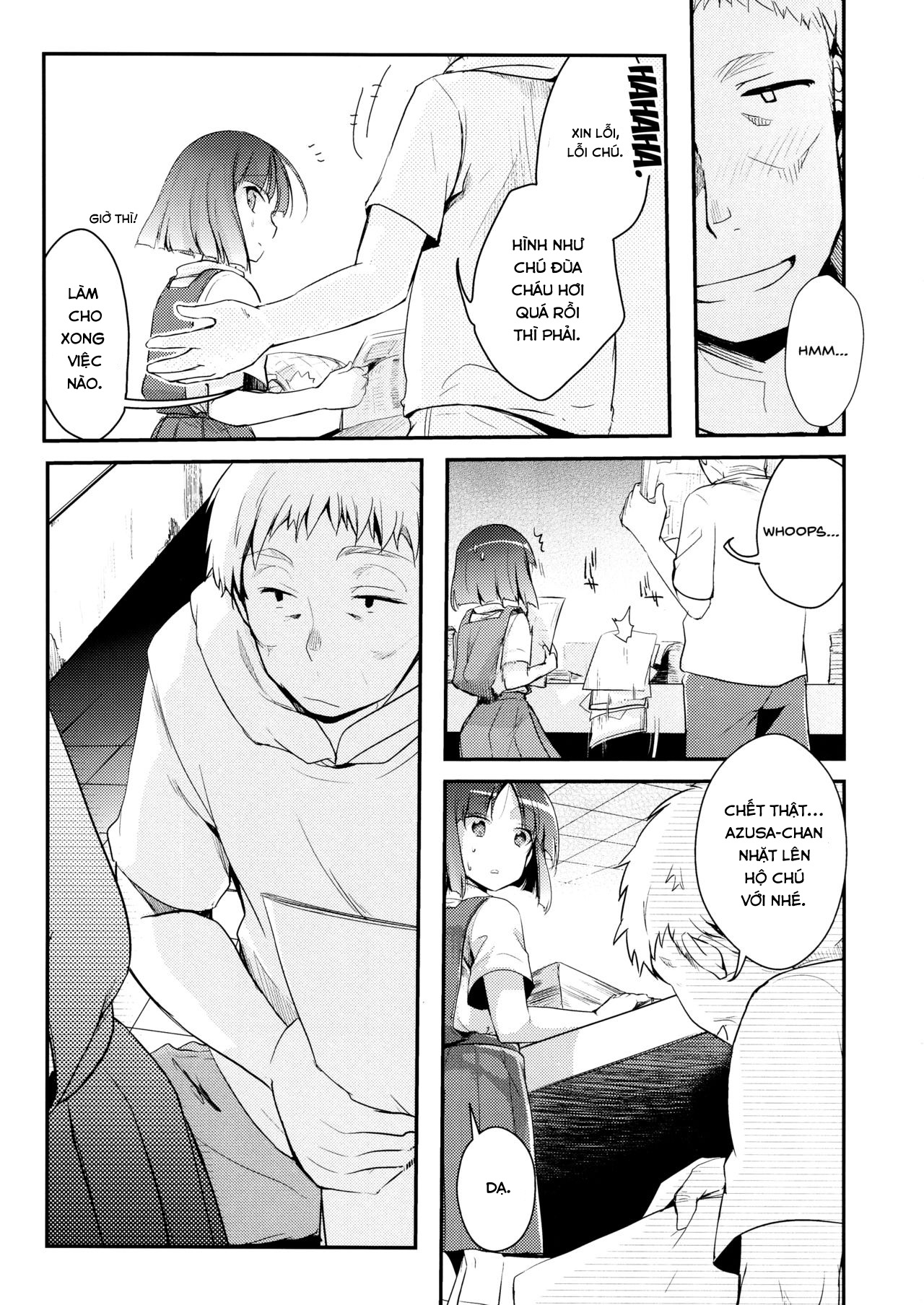 Đọc truyện hentai Tsutomesaki no Musume-san o Oishiku Itadaku Hon - Oneshot - loli