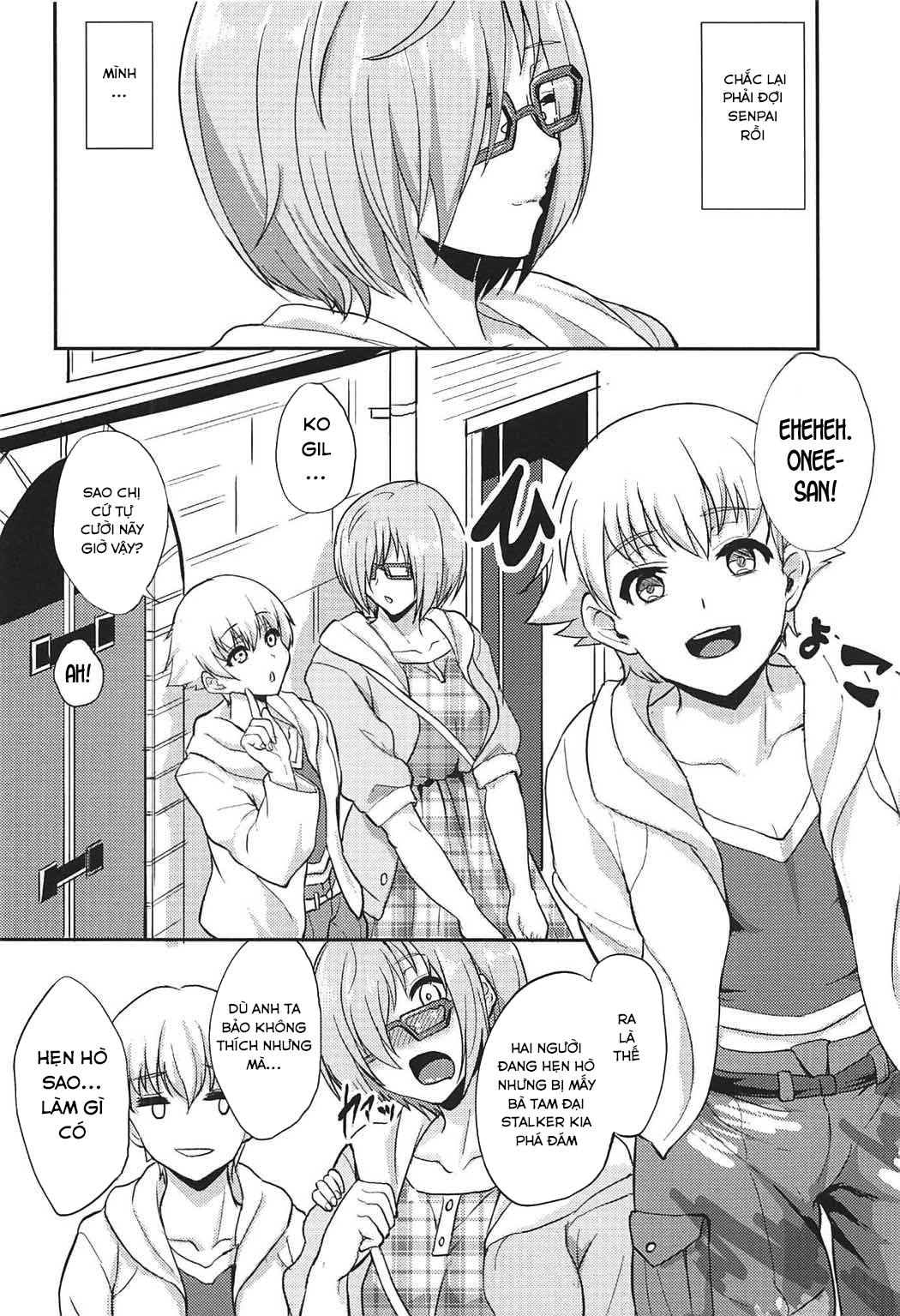 Đọc truyện hentai Senpai Minaide (Fate/Grand Order) - Oneshot