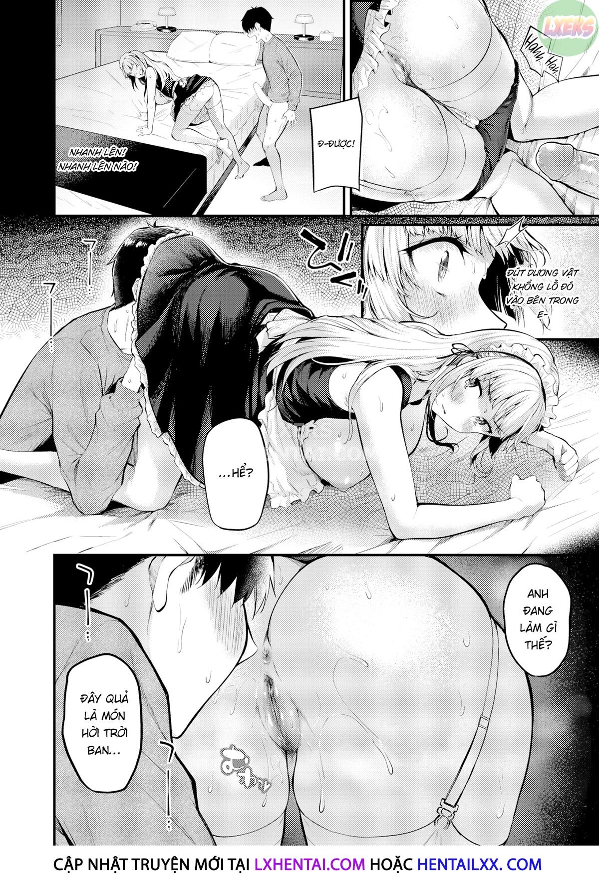 Đọc truyện hentai Dịch vụ hầu gái mại dâm - Oneshot