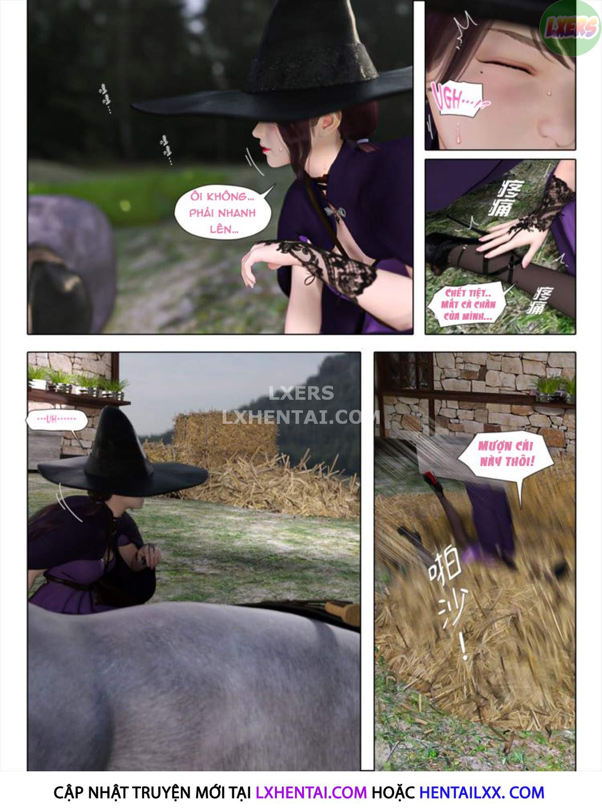 Đọc truyện hentai The Rose Fall Into Darkness - Chap 2