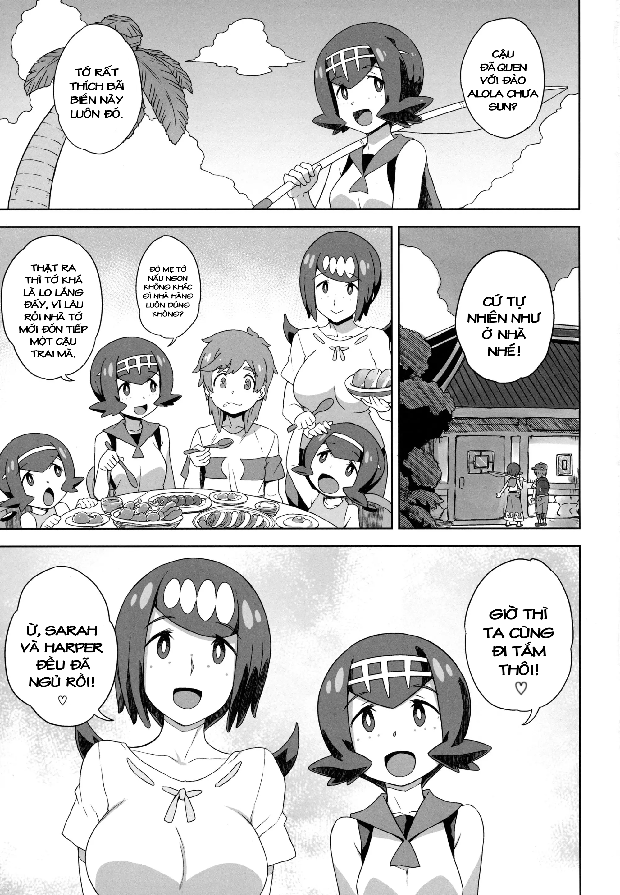 Đọc truyện hentai Hình ảnh tóc hoa súng chào mừng - Oneshot