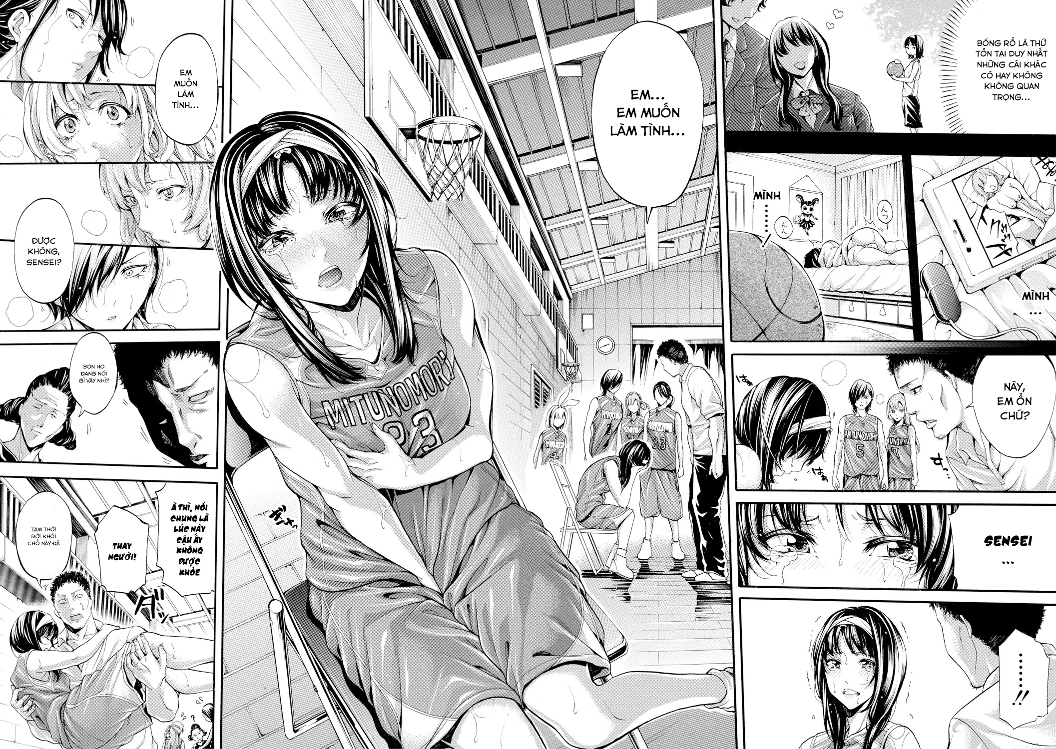 Đọc truyện hentai Bukatsu Shoujo Paradise ~ Asekkaki no Tenshi-tachi - Chap 5