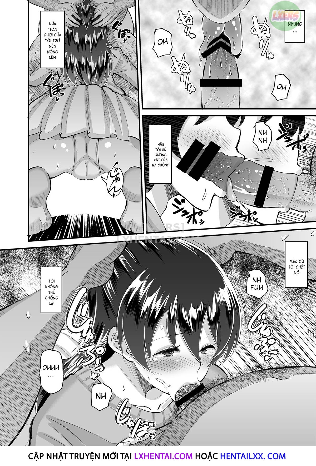 Đọc truyện hentai Biyaku Tsuma Wa Gifu Senyou OnaPet - Chap 3