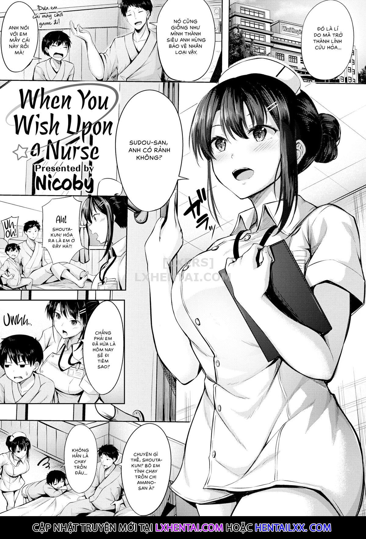 Đọc truyện hentai When You Wish Upon a Nurse - Oneshot