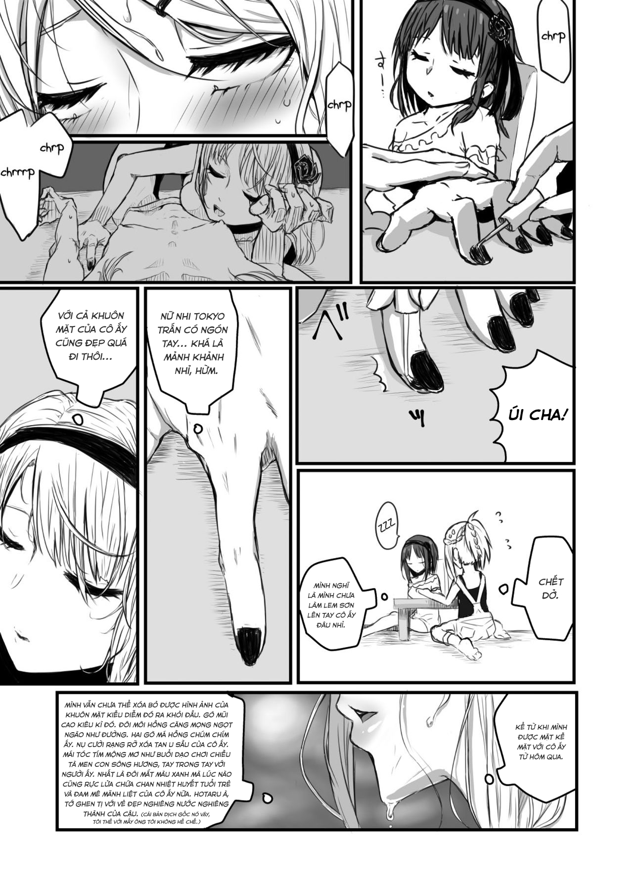 Đọc truyện hentai Yuri, Dagashi - Oneshot