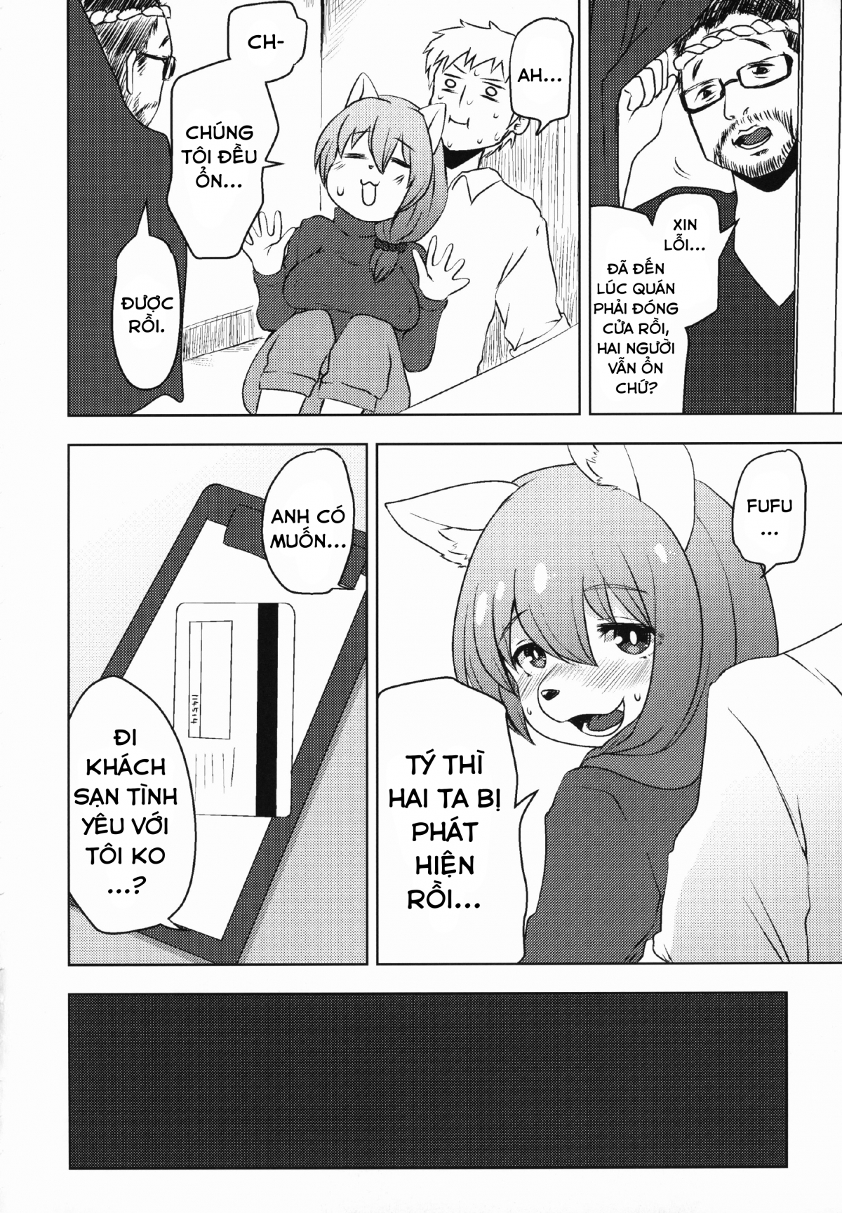 Đọc truyện hentai Sakeguse no Warui Hitozuma Mesukemo to Nomi ni Itta Toki no Hanashi - Oneshot